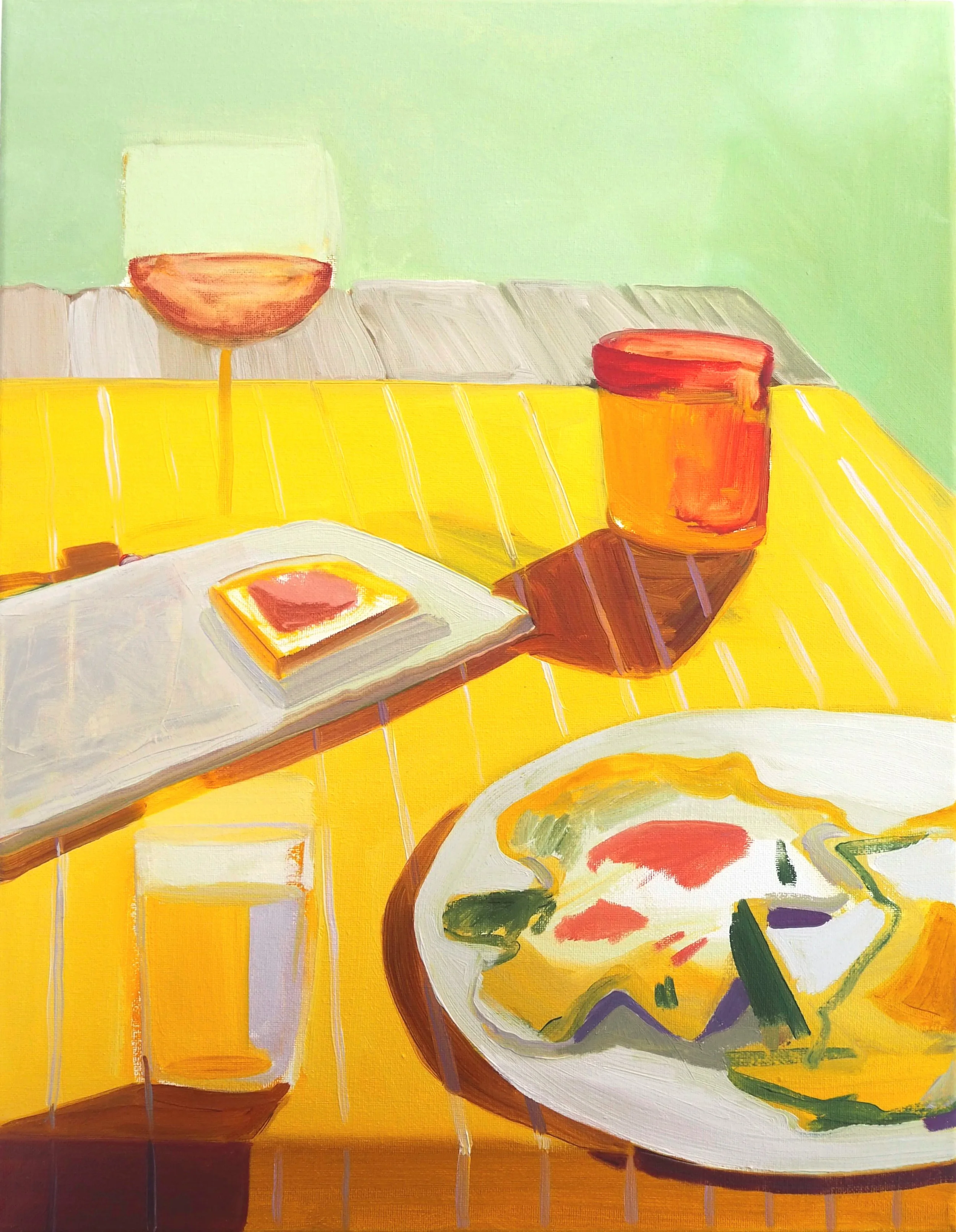 Yellow Summer Sun with Figleaves