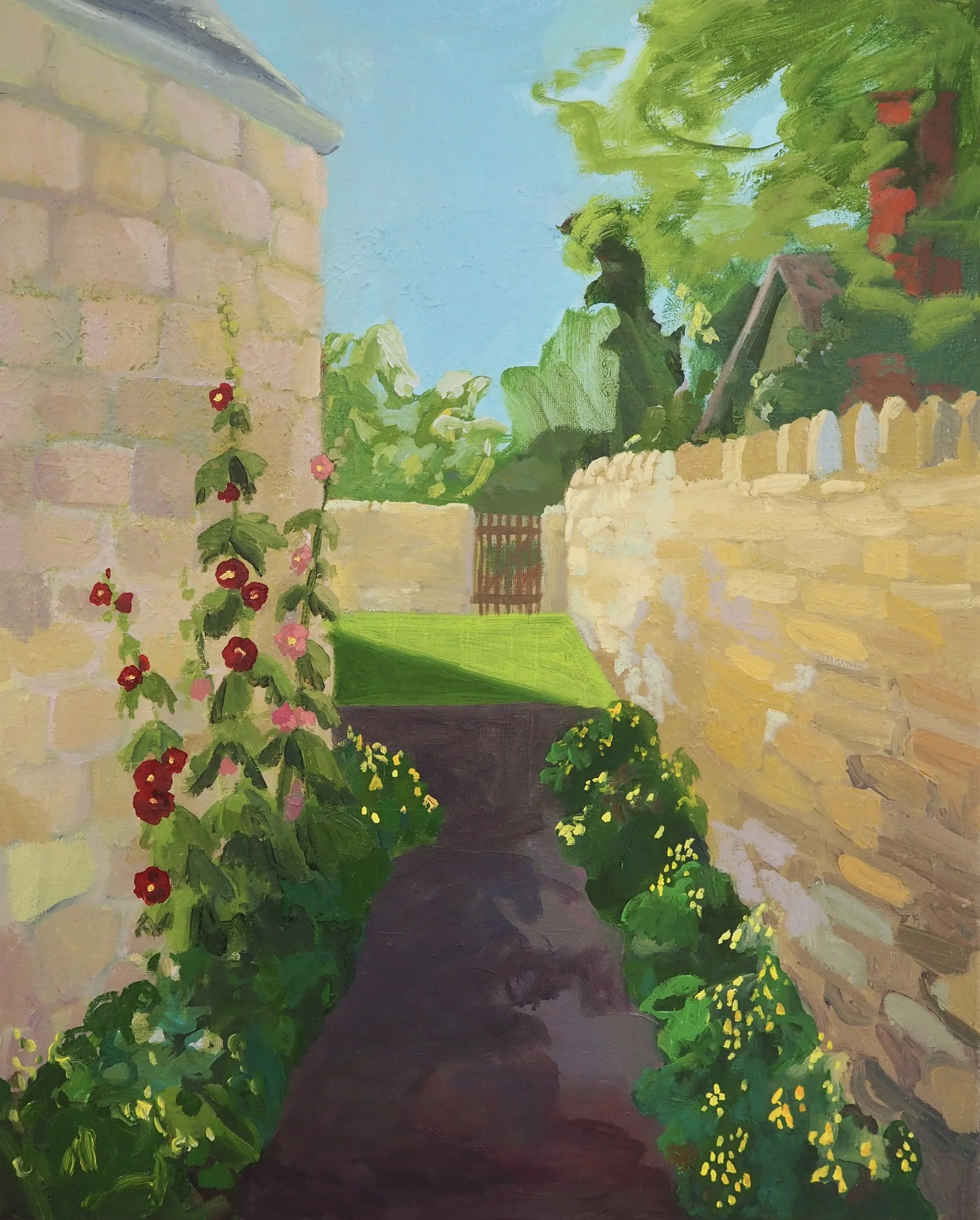 Hollyhock Path