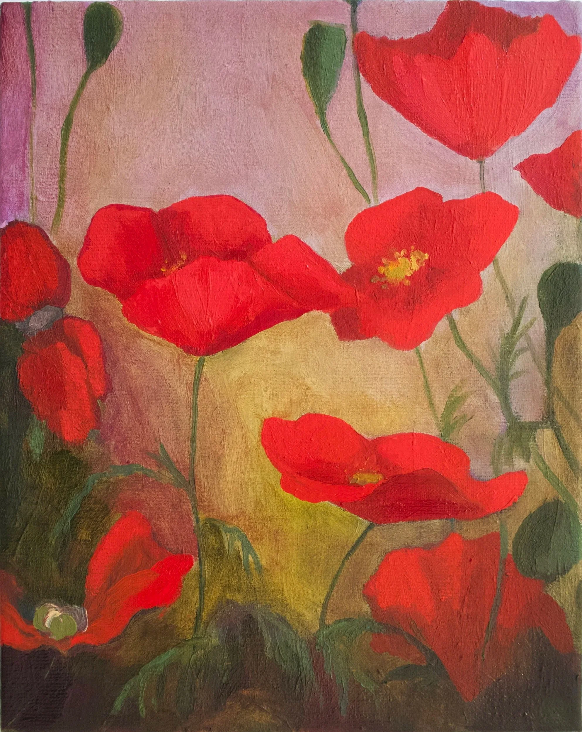 Late Season Poppies