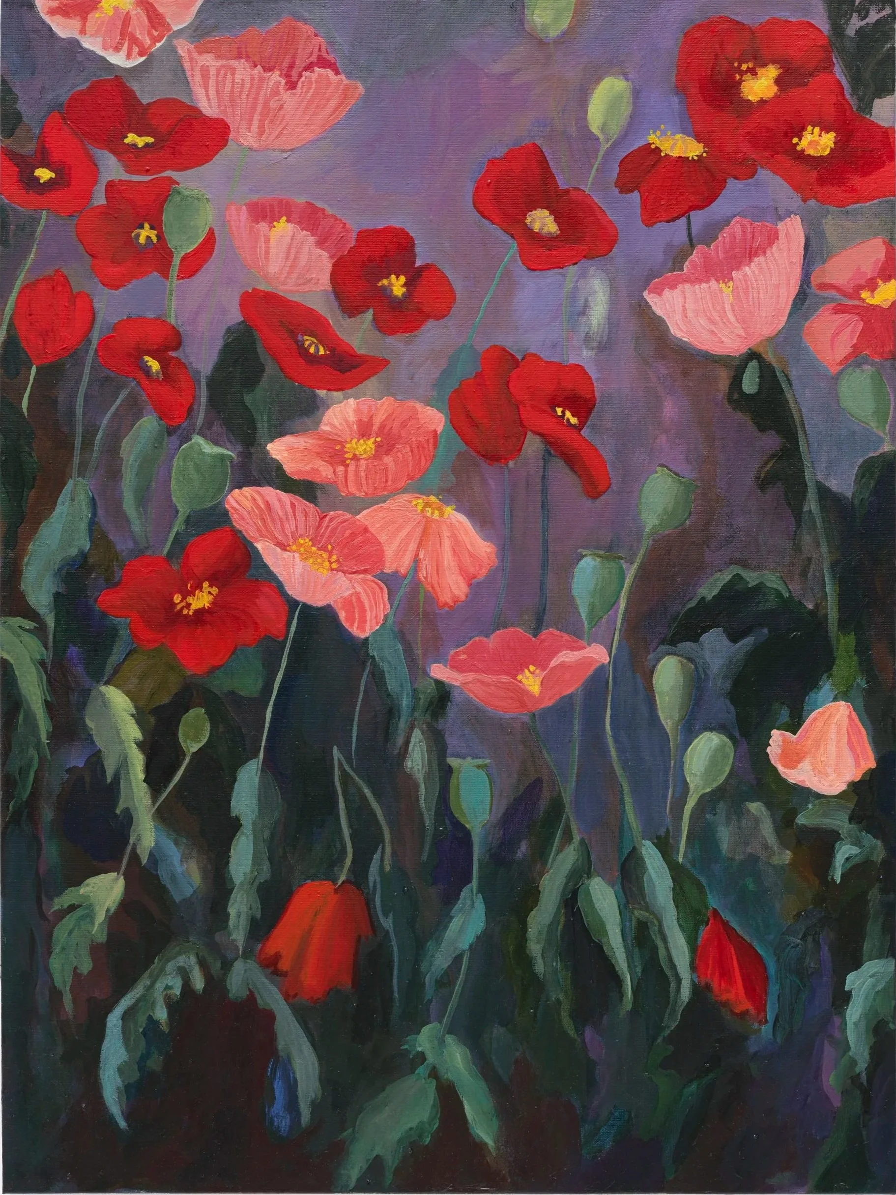 Twilight Poppy Reverie
