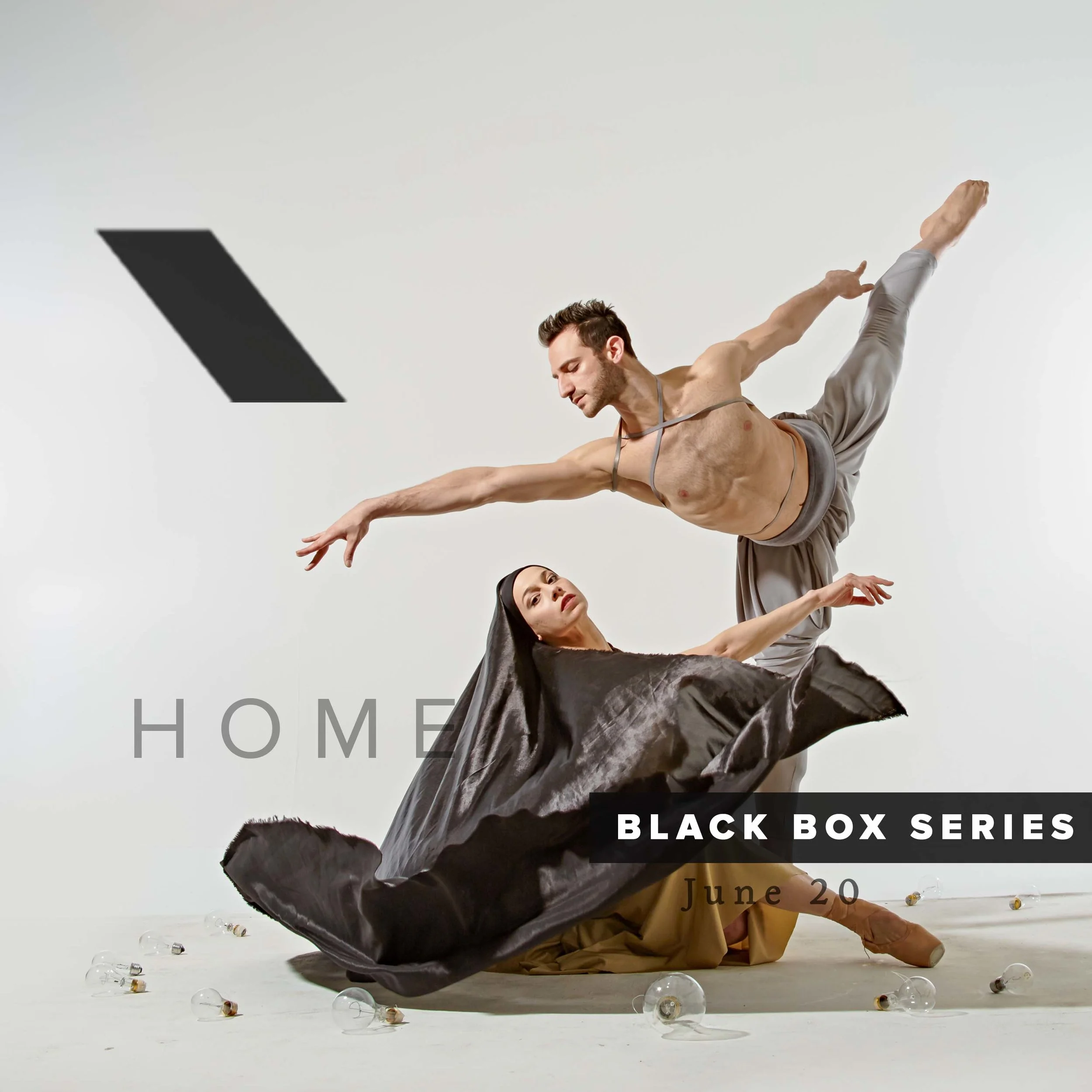 A reflection of light through darkness, and the dynamics of separation and bond. Through man's resilience and belief in trust and hope Home manifests an intimate dream. Choreography & Costume Design Fadi J Khoury Lighting Design Judith Daitsman Music Frederic Chopin
