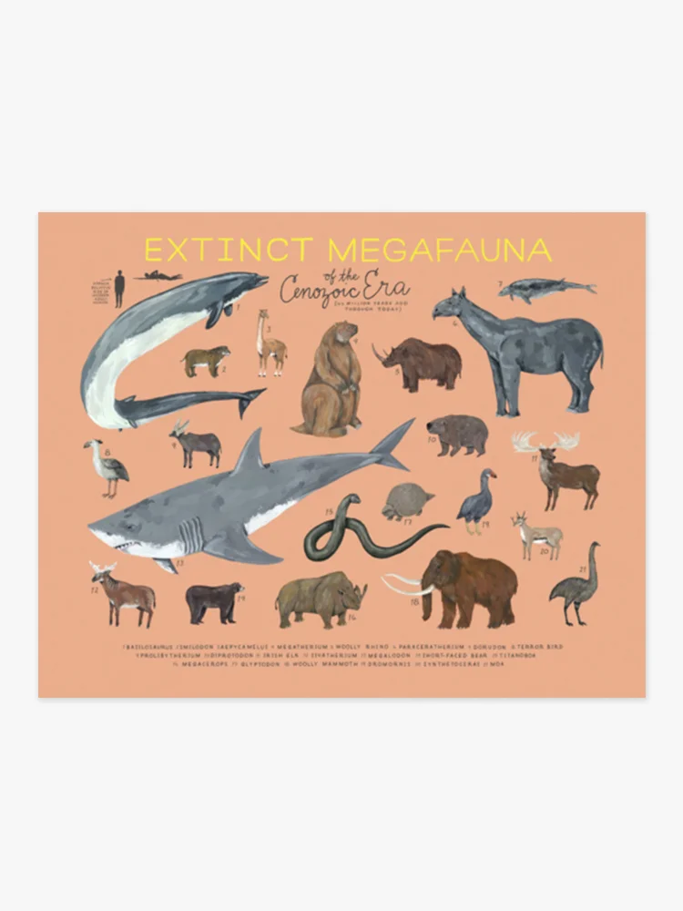 Megafauna print