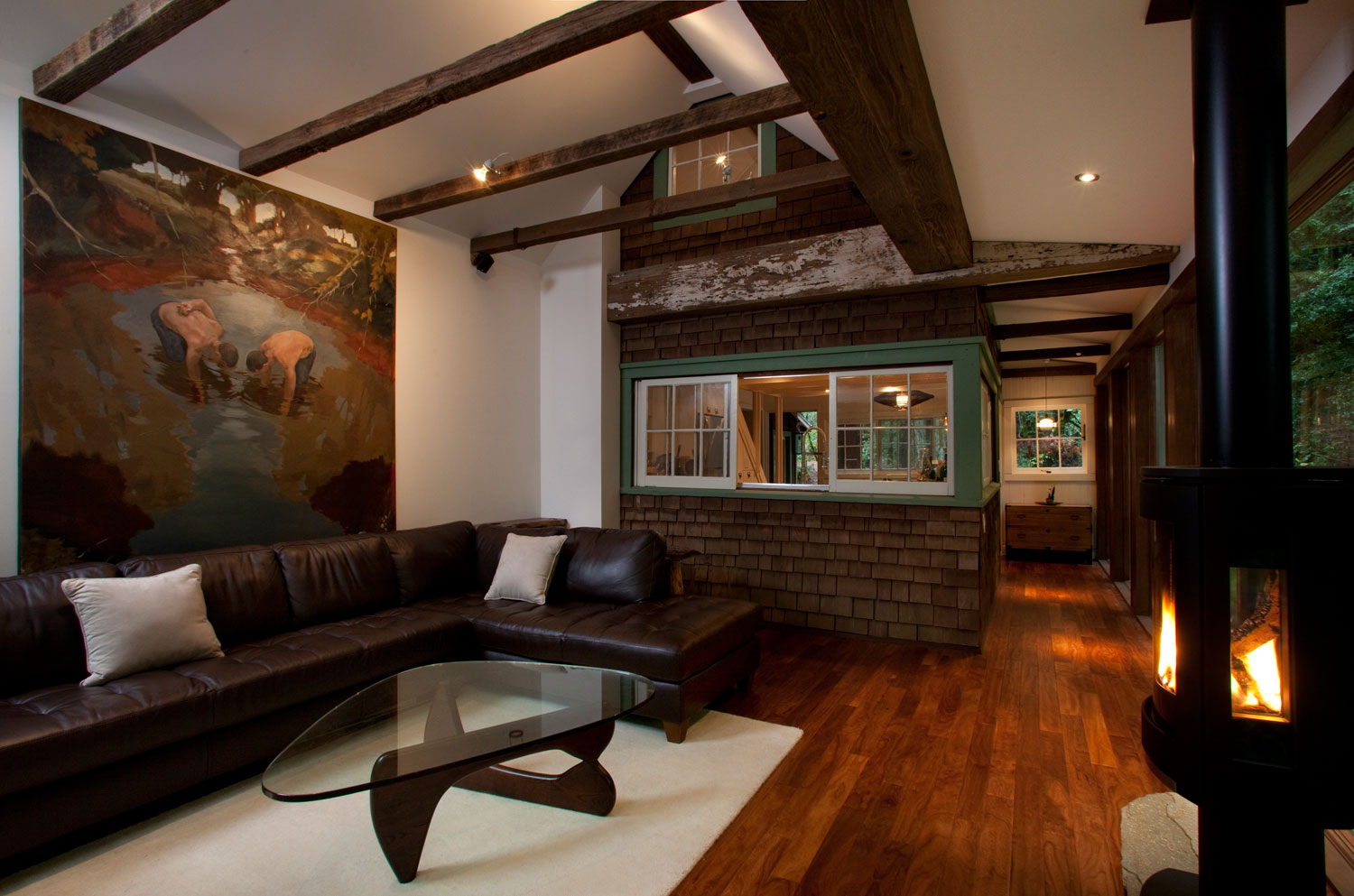 Creekside Cabin, Calistoga Interior