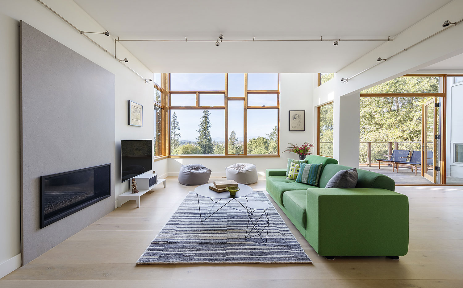 Sebastopol Hillside Livingroom - Napa Sonoma County