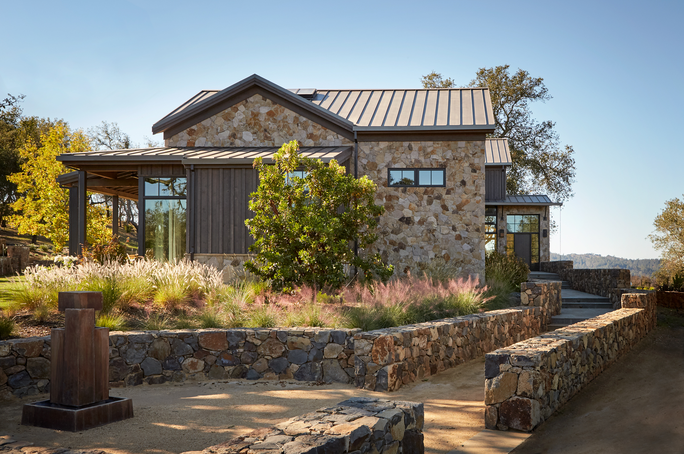 Calistoga Estate I Landscape - Residential Architecture Napa Sonoma County