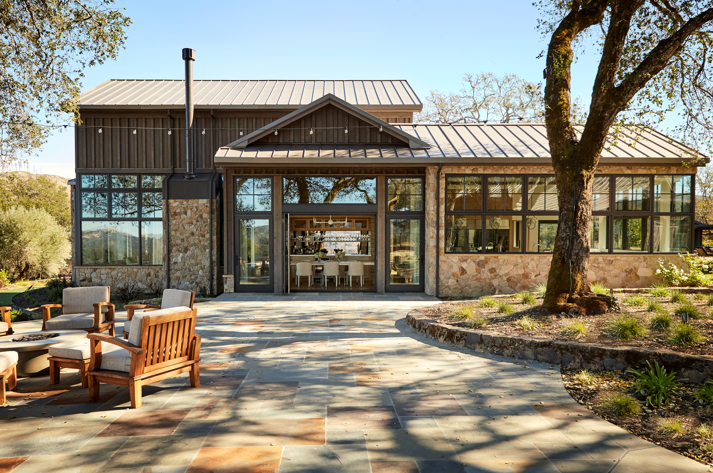 Calistoga Estate I Front - Residential Architecture Napa Sonoma County