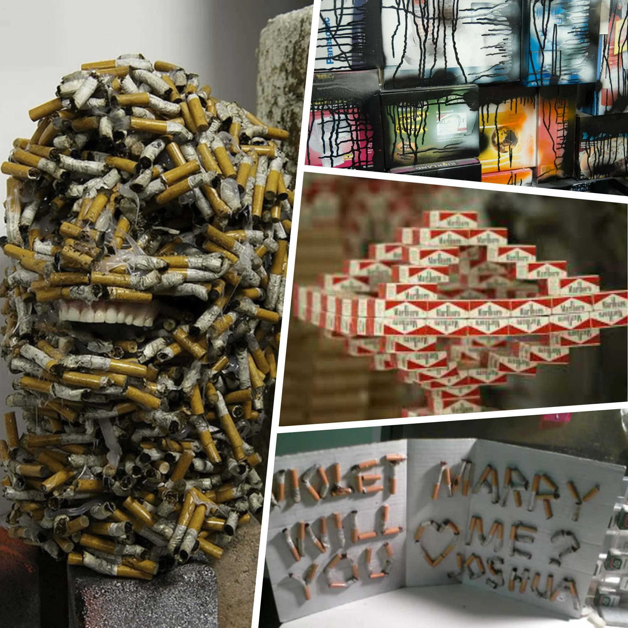 New York artist John Norwood to show recycled garbage sculptures at