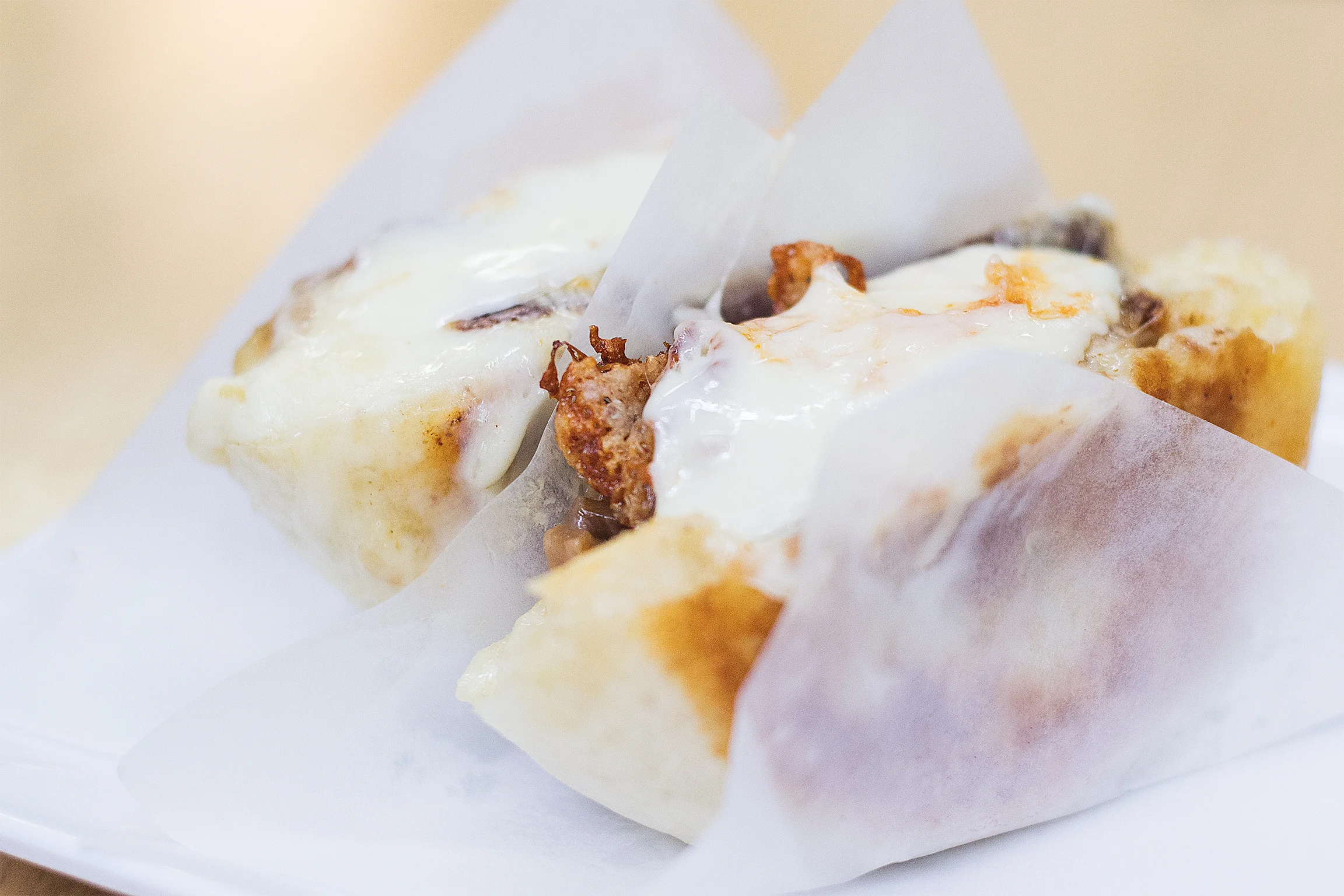 MELTY CHEESE PORK BUN