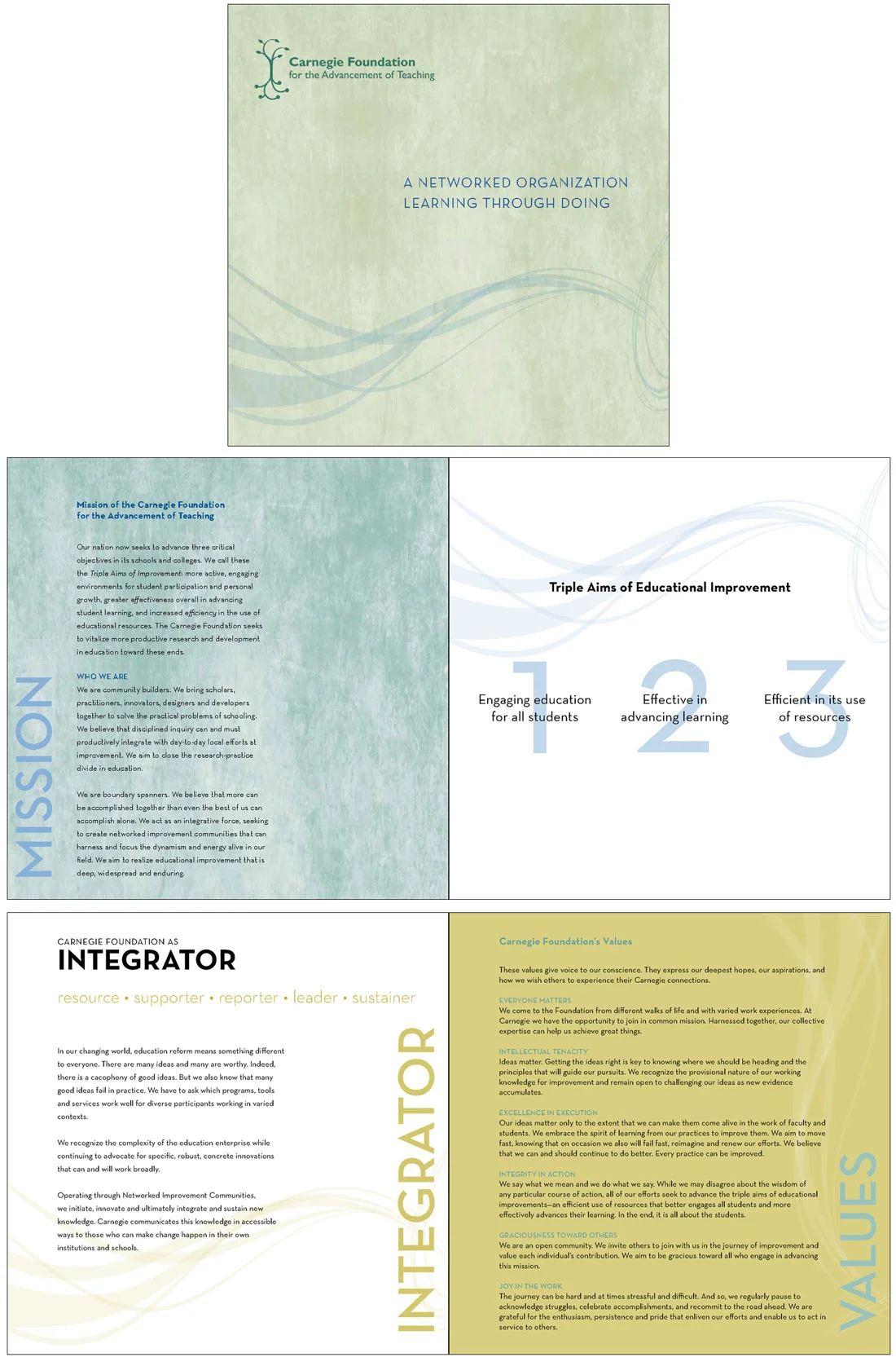 CARNEGIE FOUNDATION INFORMATION BROCHURE