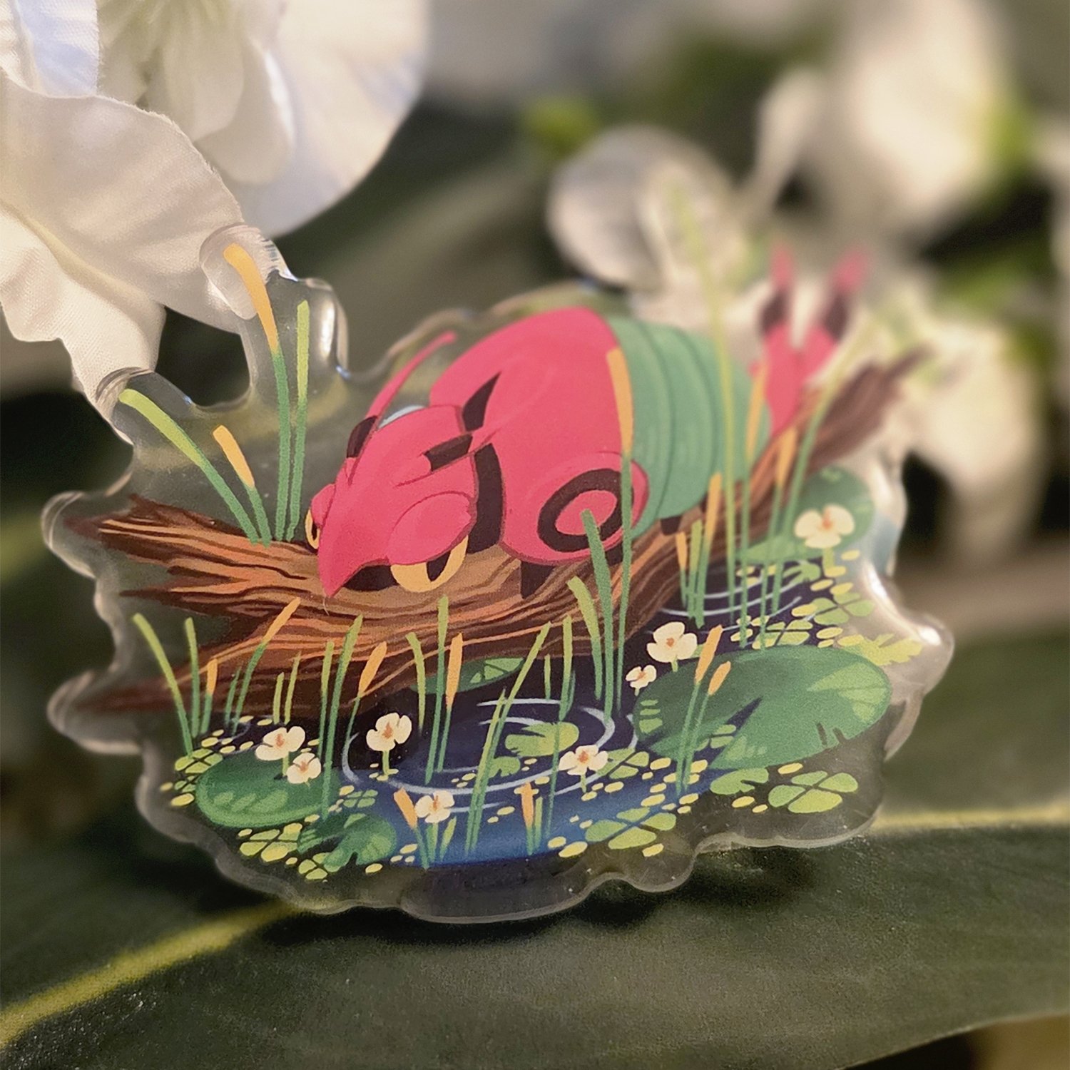 Pokemon - Bug Friend Acrylic Pins - 4.jpg