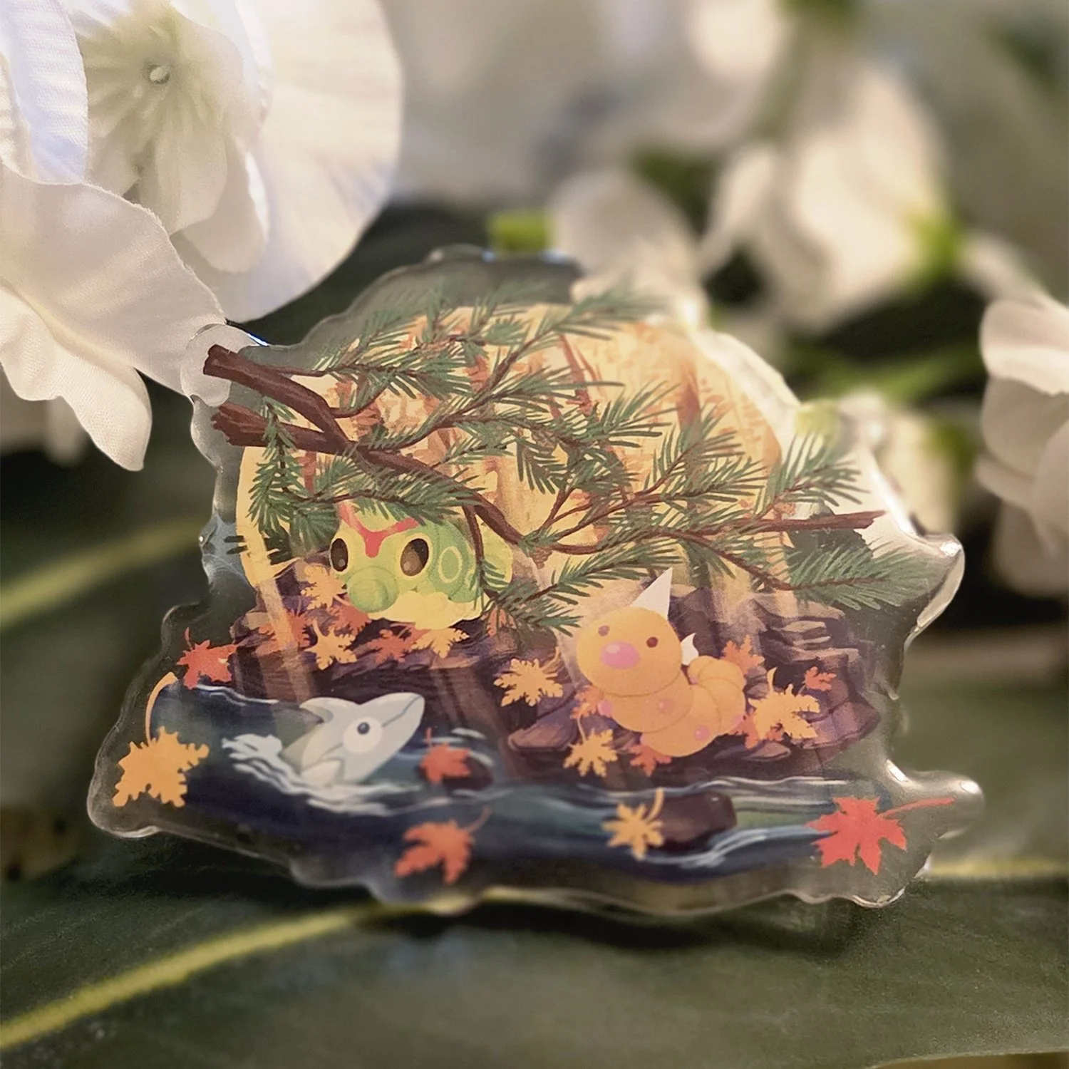 Pokemon - Bug Friend Acrylic Pins - 7.jpg