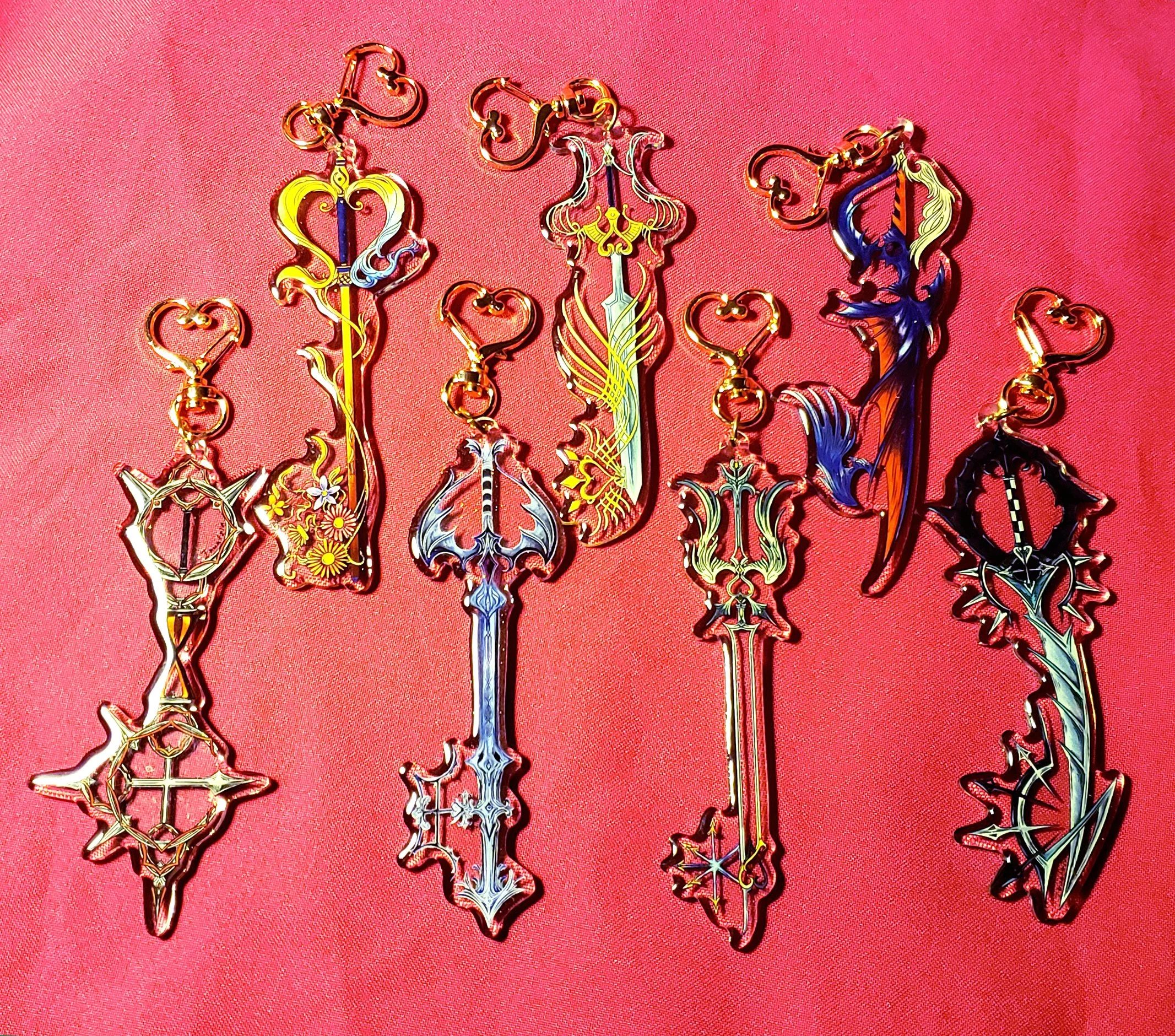 Kingdom Hearts Keyblade Charms-1.jpg