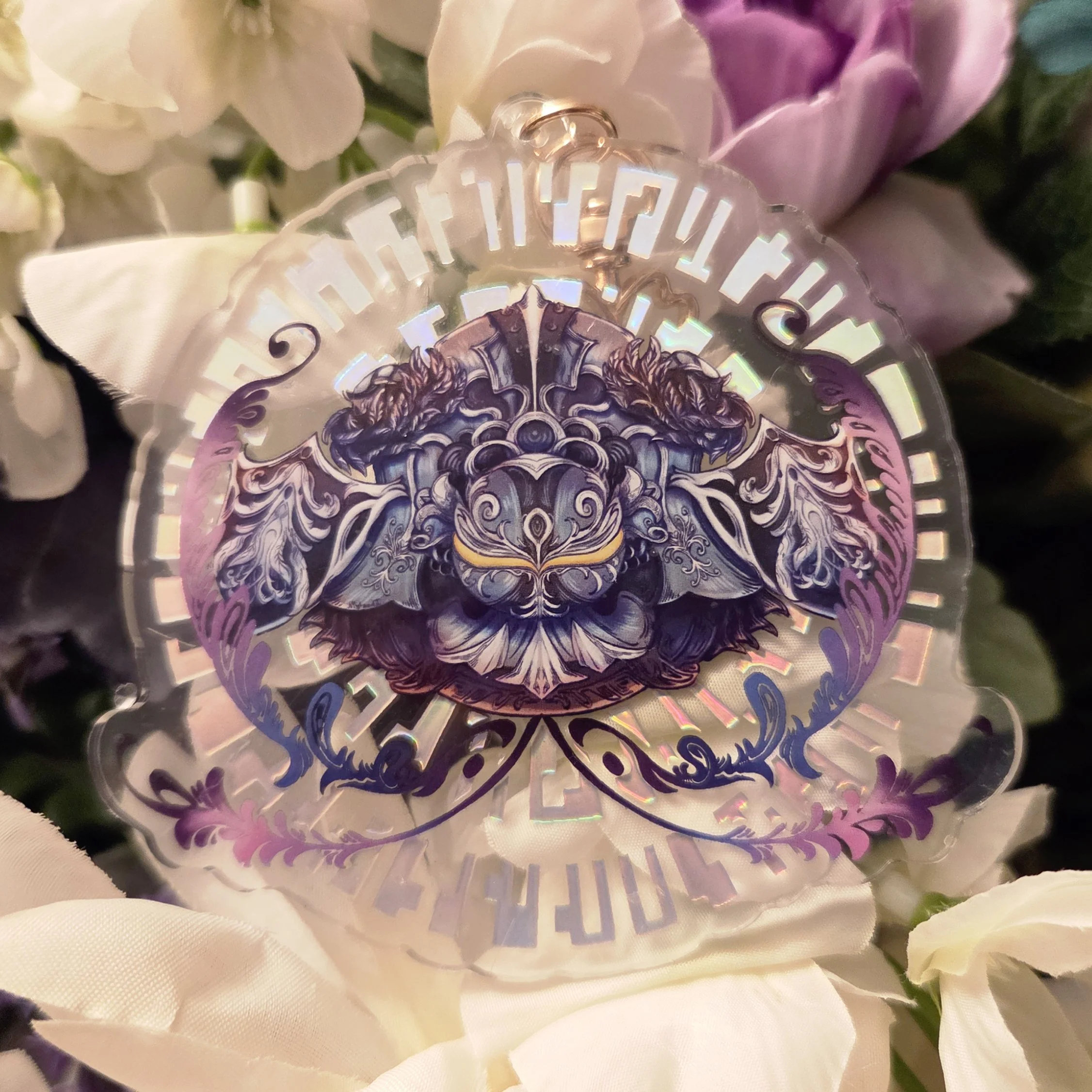 Monster Hunter Wooden + Frosted Acrylic Charms