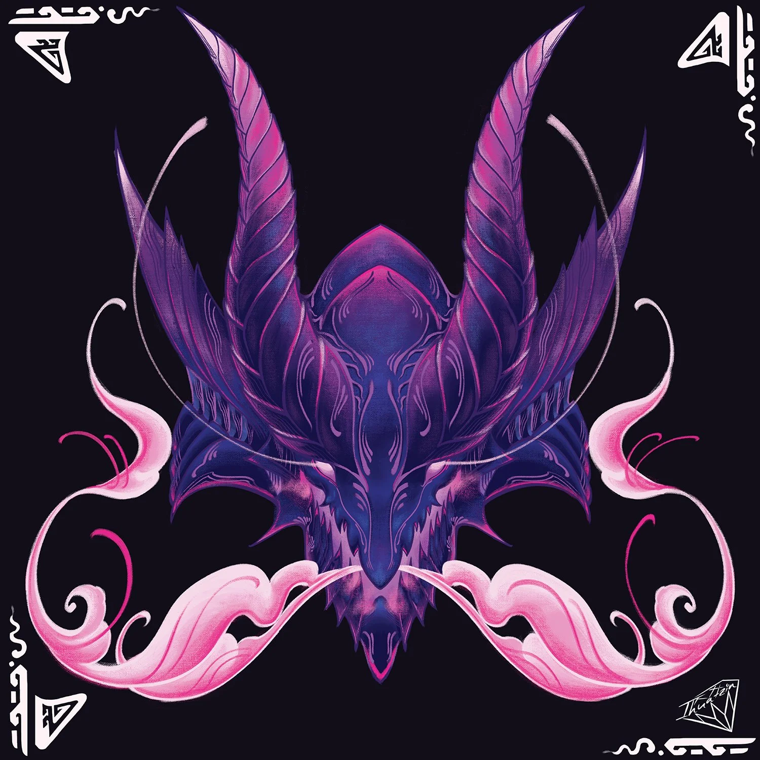 Monster Hunter 4 Gore Magala 11x11 Art Print
