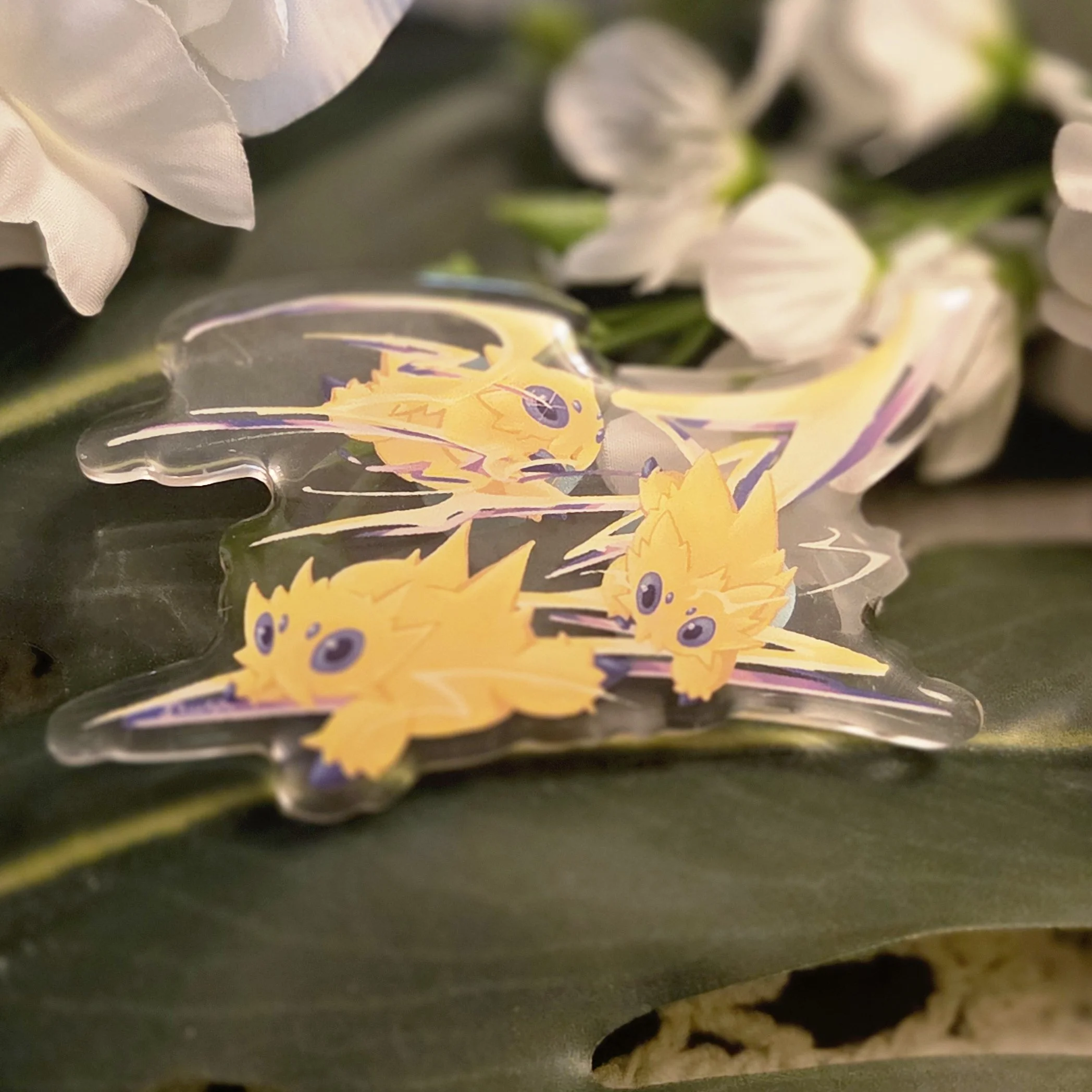 Pokemon - Bug Friend Acrylic Pins - 3.jpg