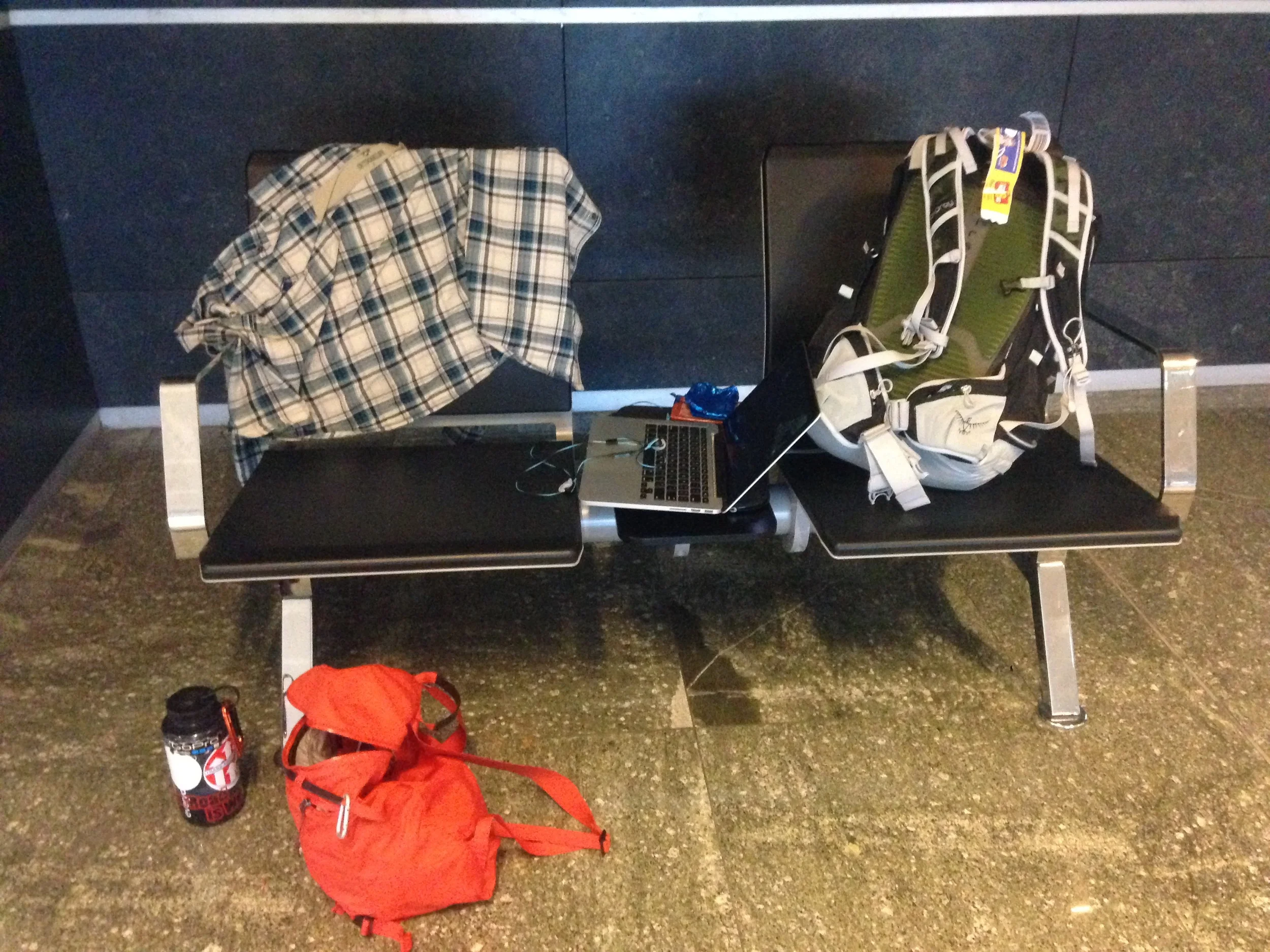 My spot for 13 hours.