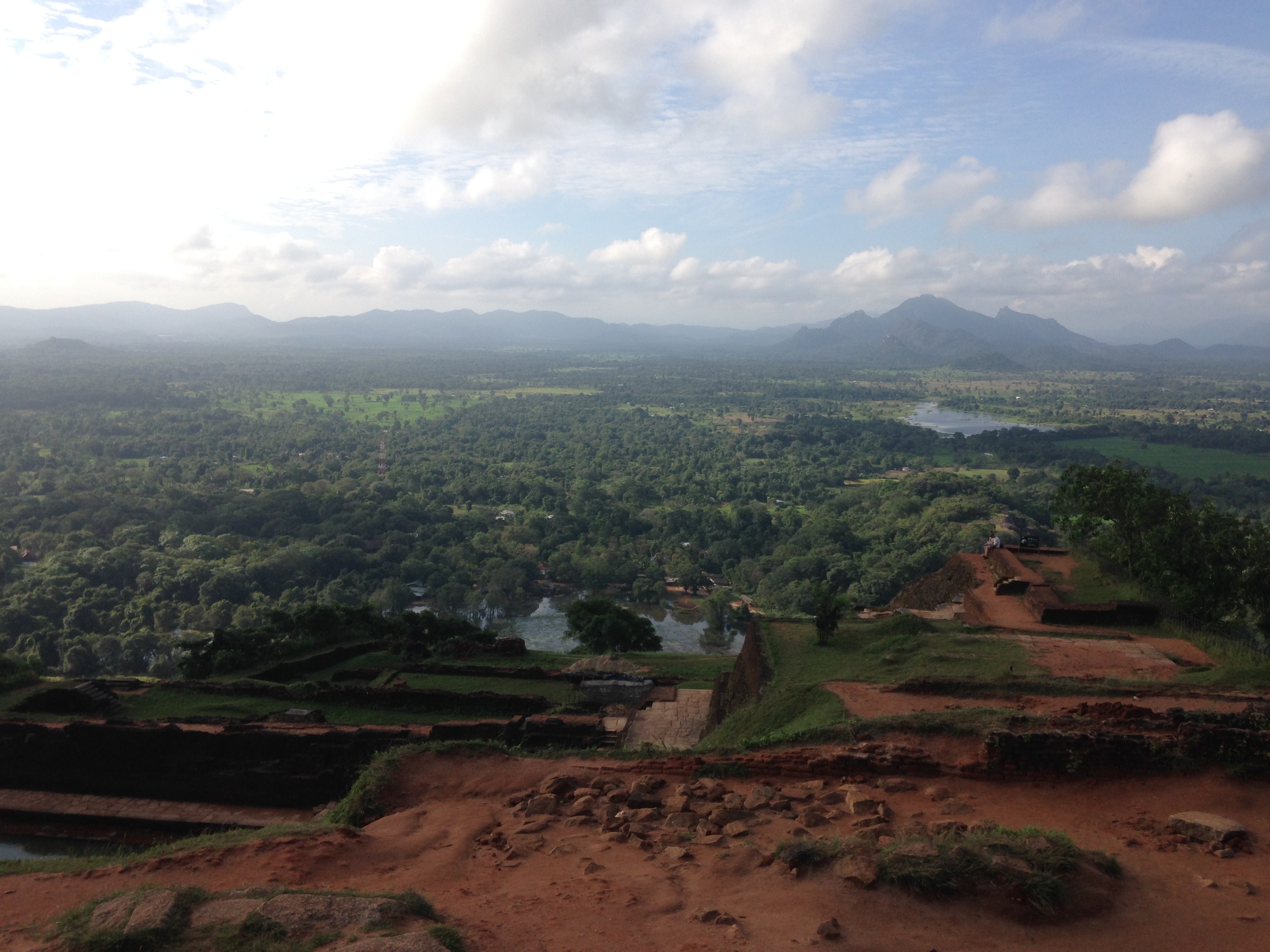  The view from Sigiriya Rock. 