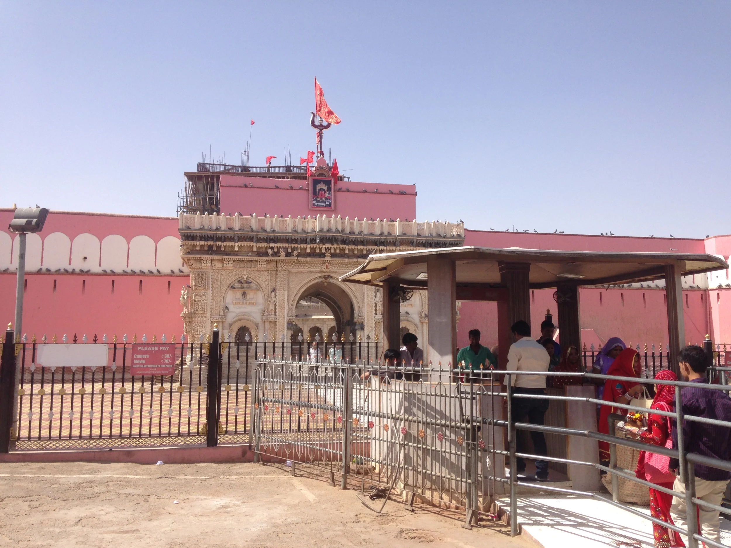 Entrance to the Karni Mata Temple