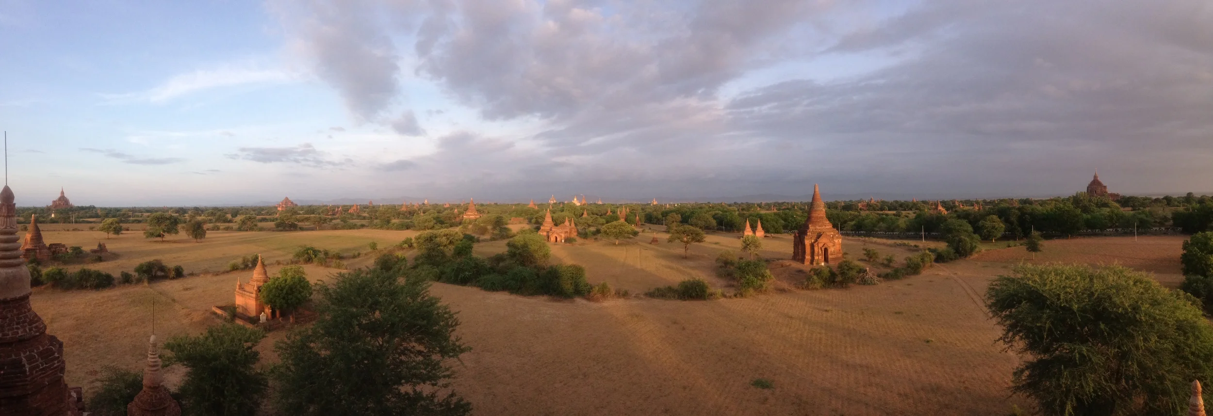 Bagan at sunrise.
