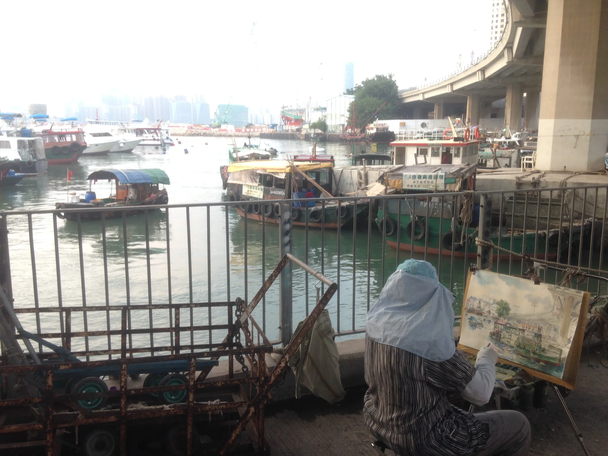  Sunday harbor painting session 
