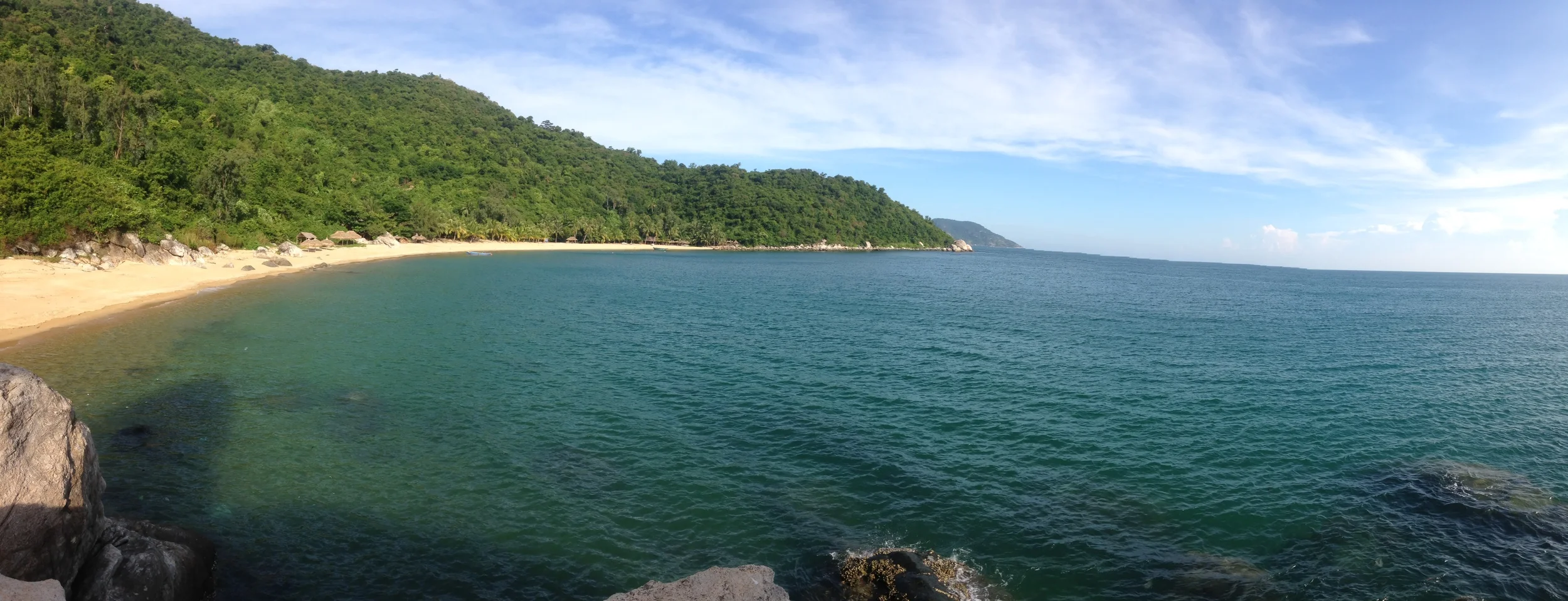 The beach at Cham Island near Hoi An