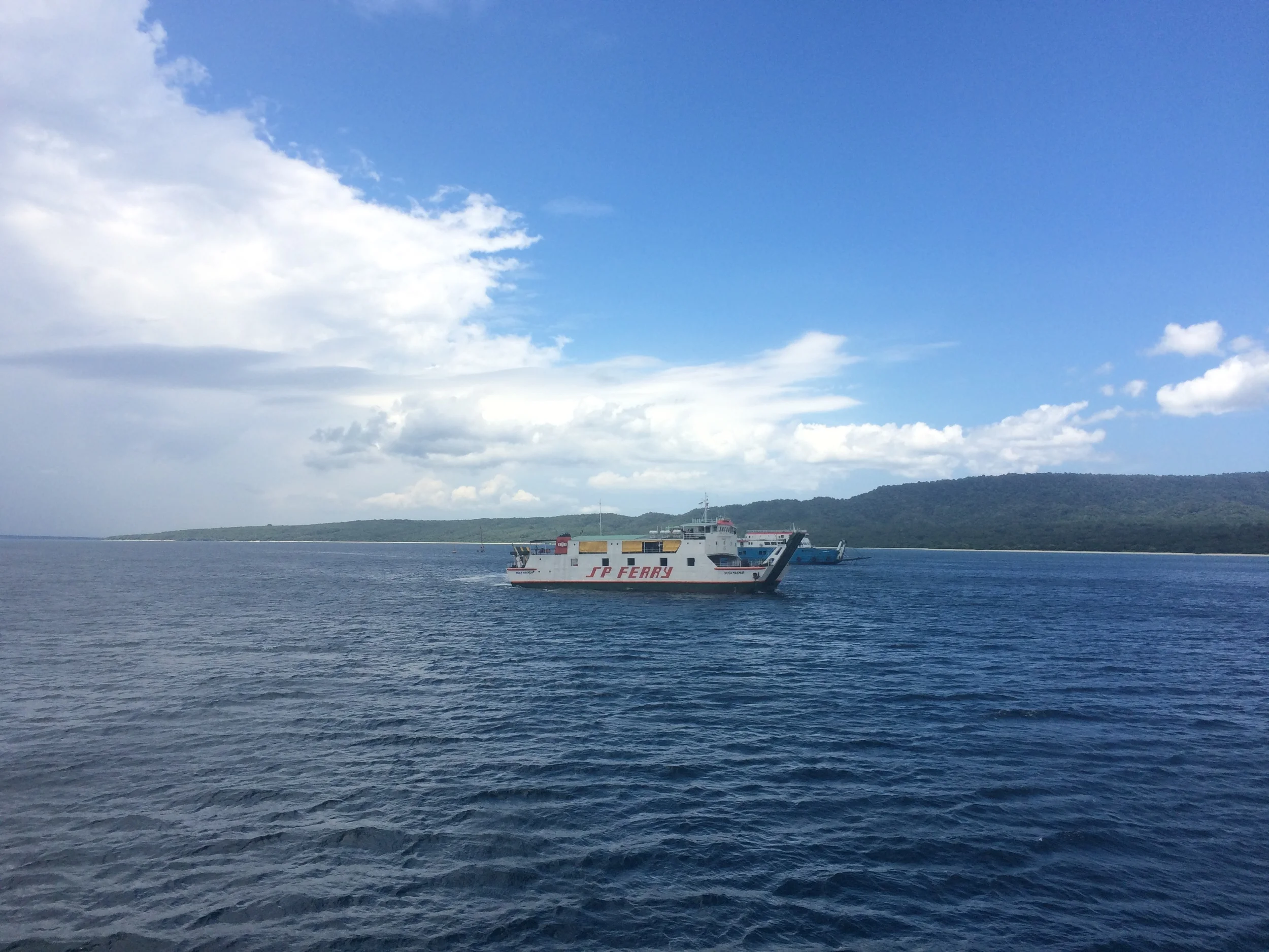 Ferry boat between Bali and Java