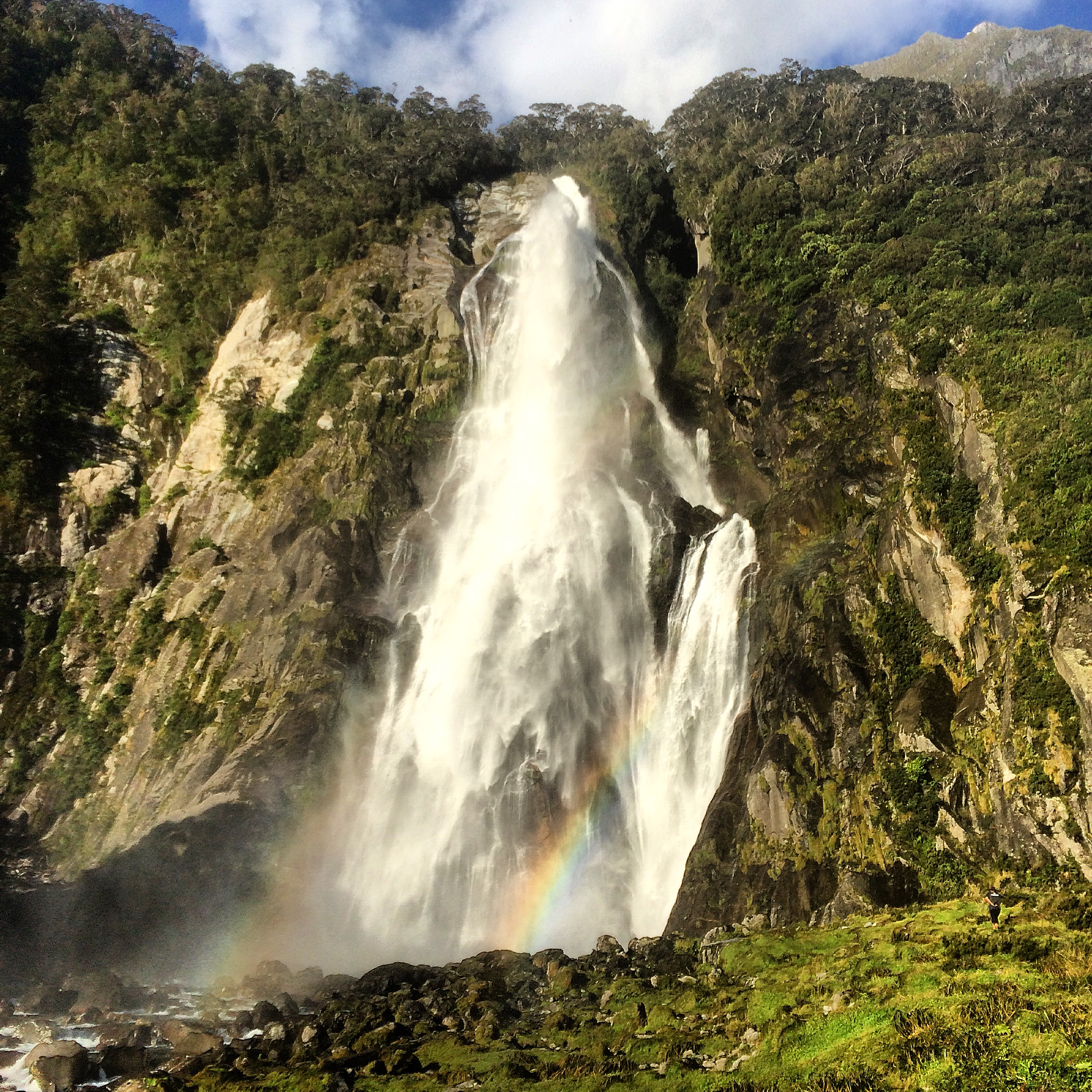 Bowen Falls at Milford Sound