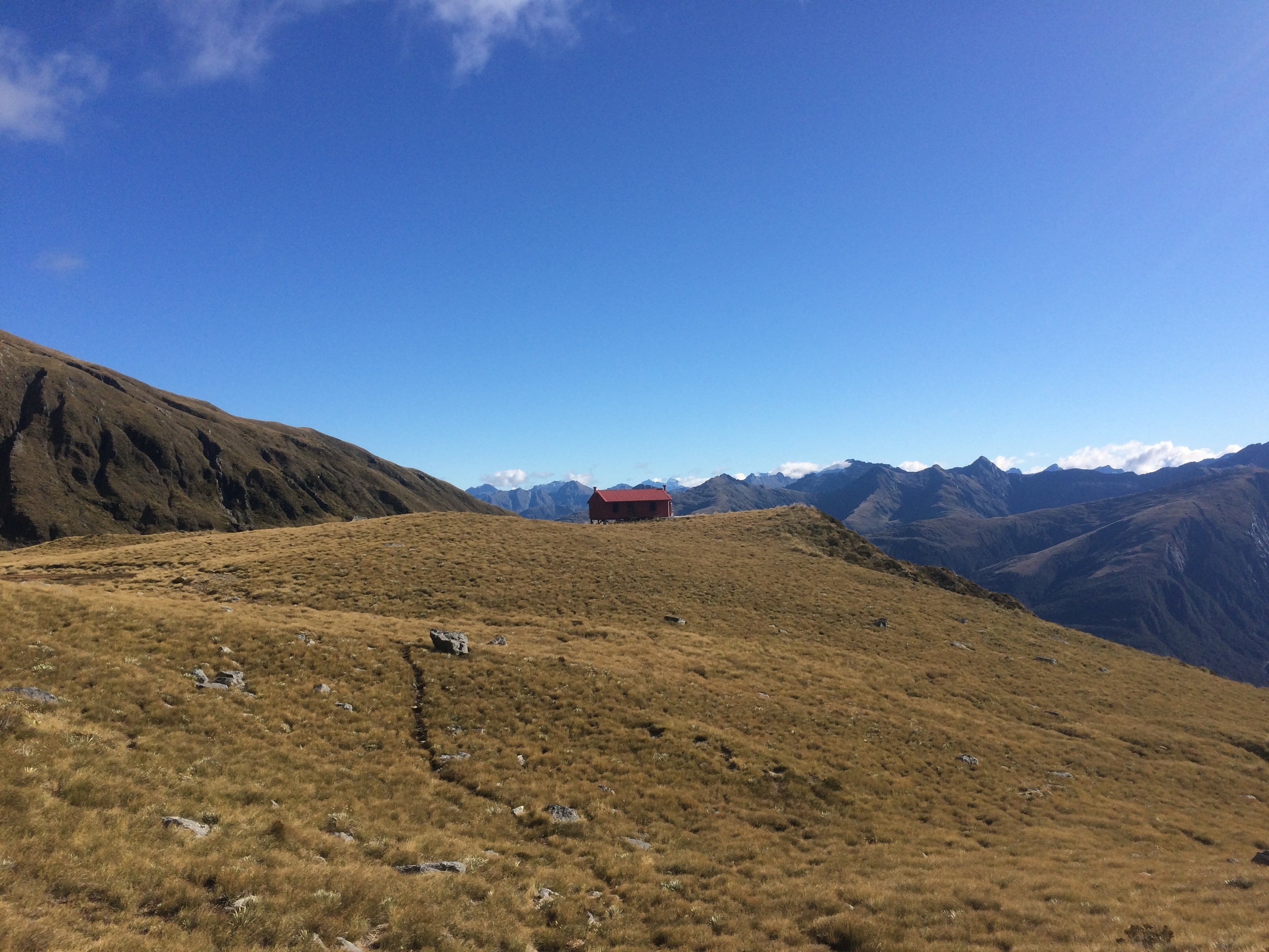 View of the Brewster Hut