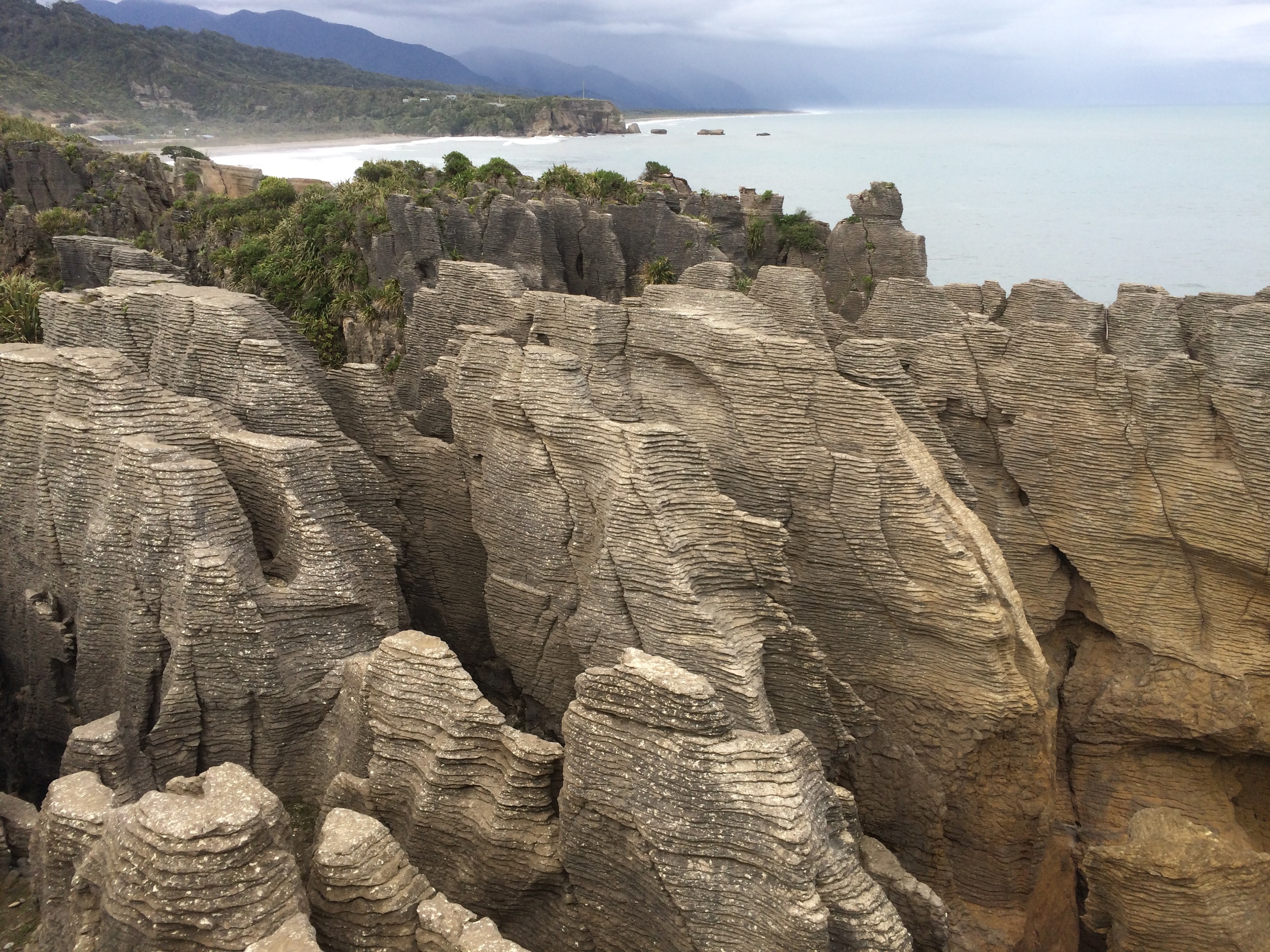 Pancake rocks