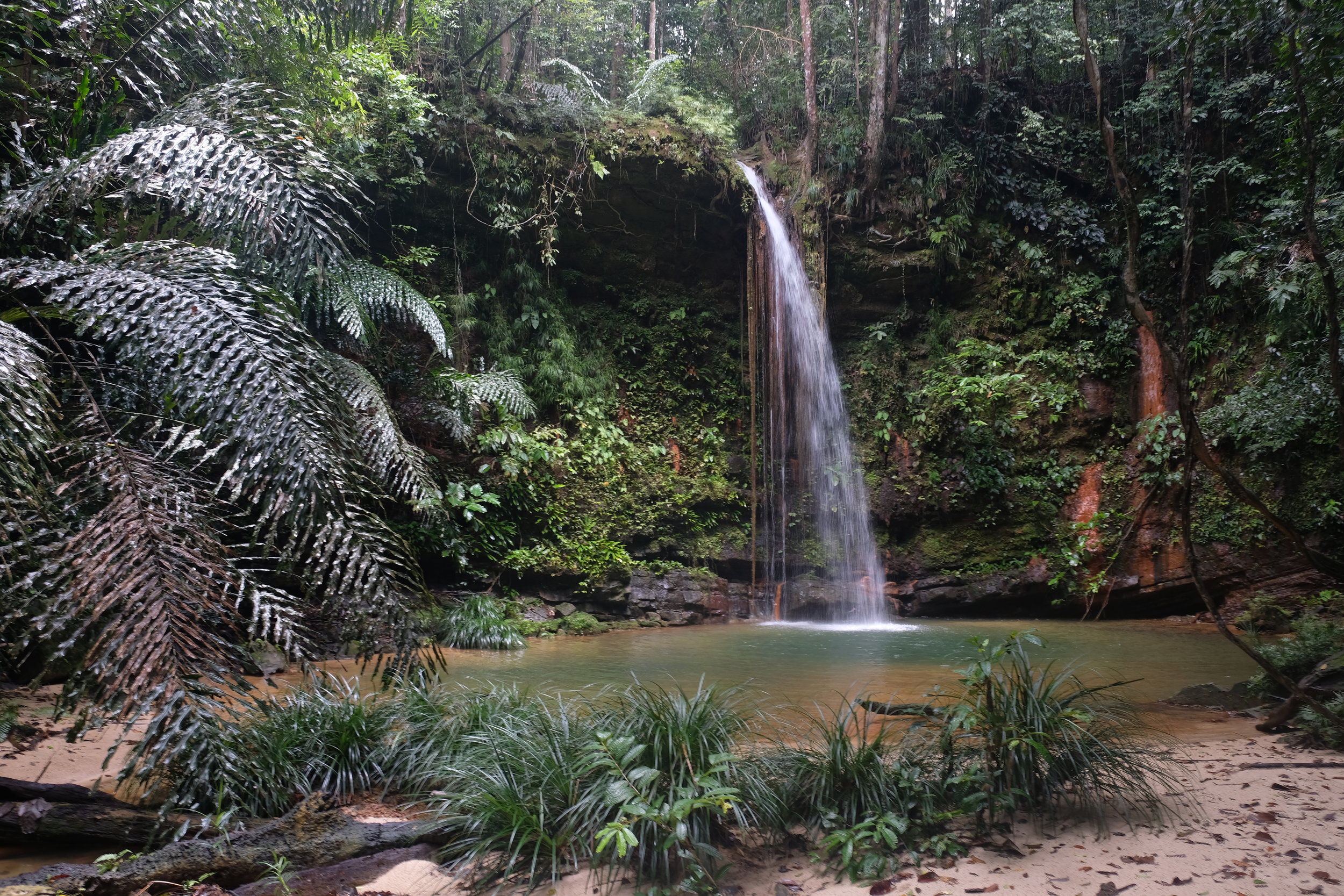  Waterfall in Lambir National Park 