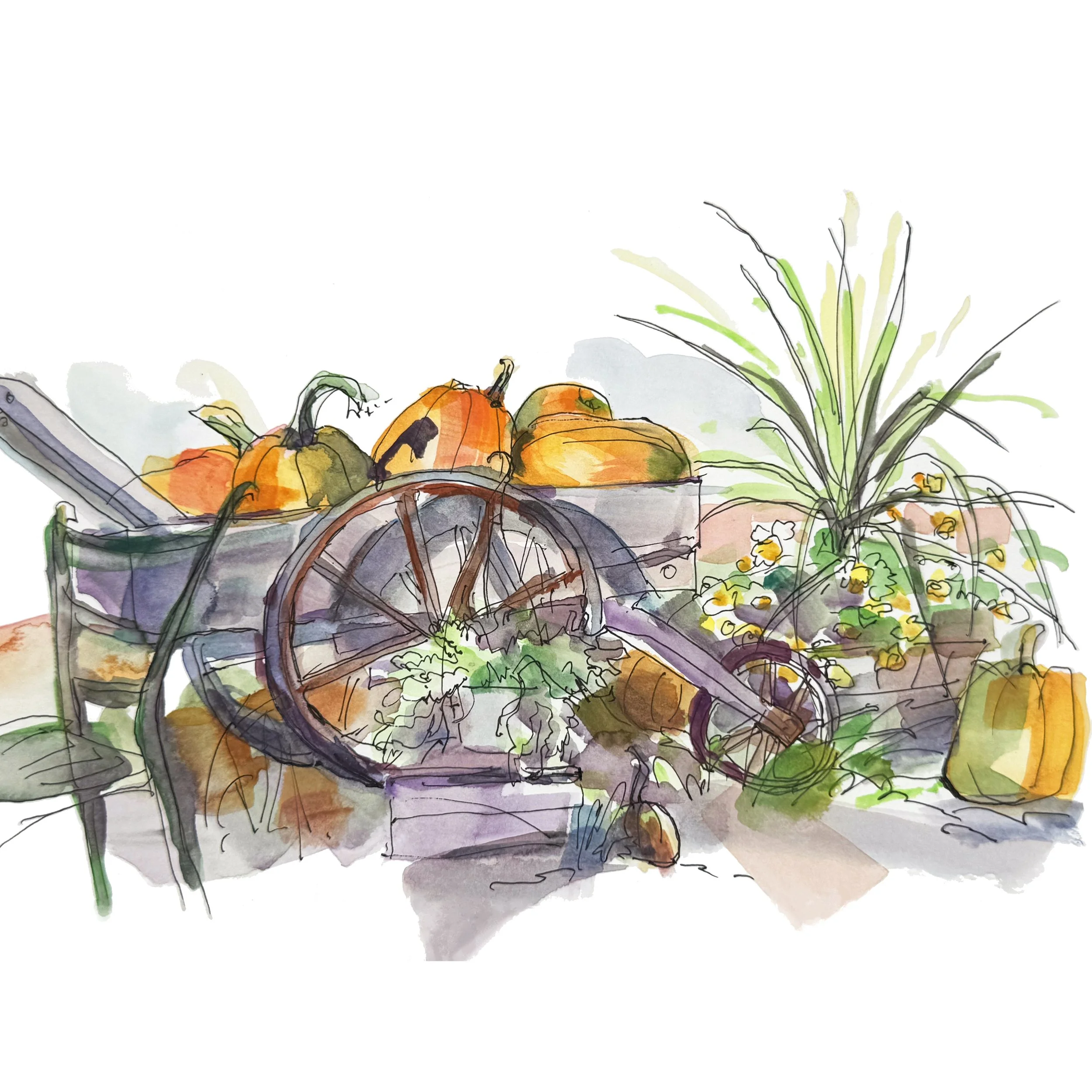 Pumpkin Cart