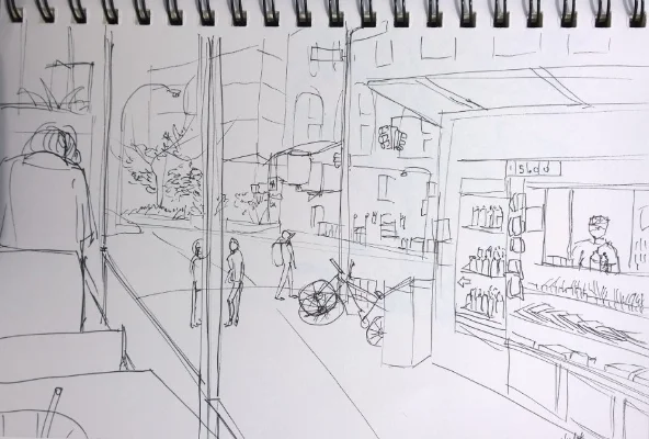 Broadway From Ollie's