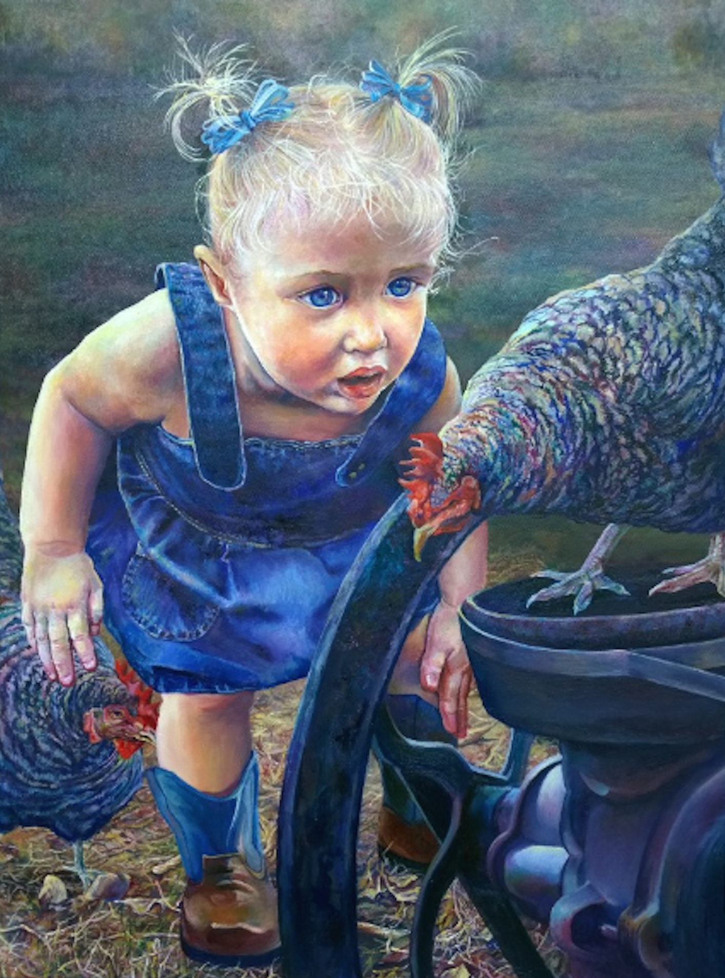 Strange New World Houston Rodeo Painting Reserve Class Champion $50,000 auction price 2014