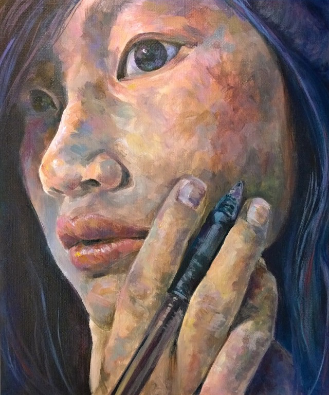 Self-Portrait State Visual Arts Scholastic Event Gold Seal 2012