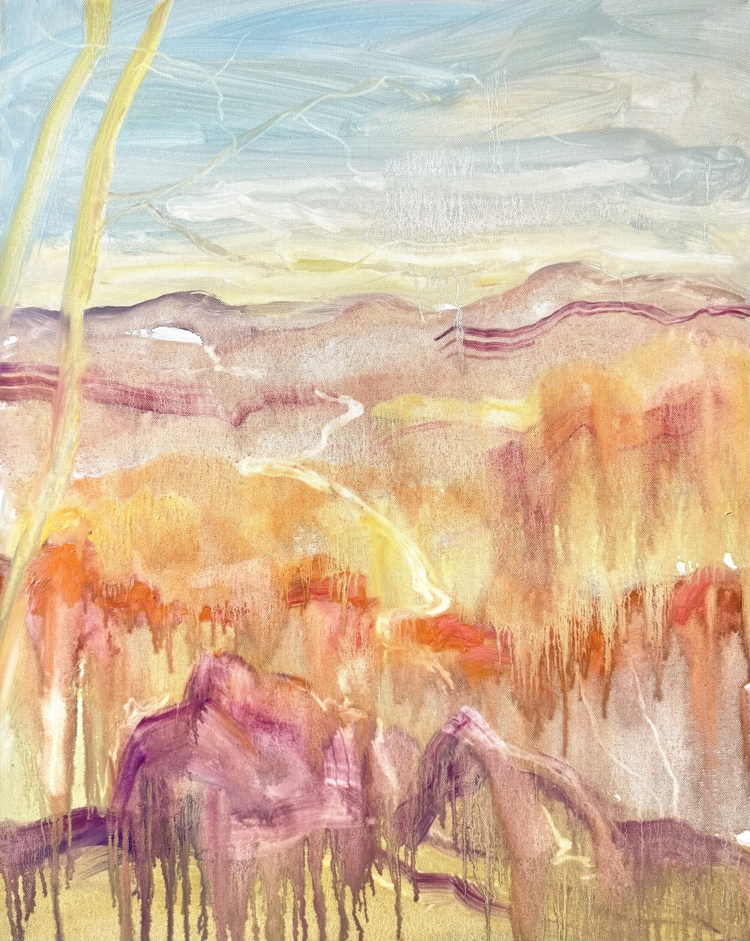 Foliage from the Gunks, 30x24 in.