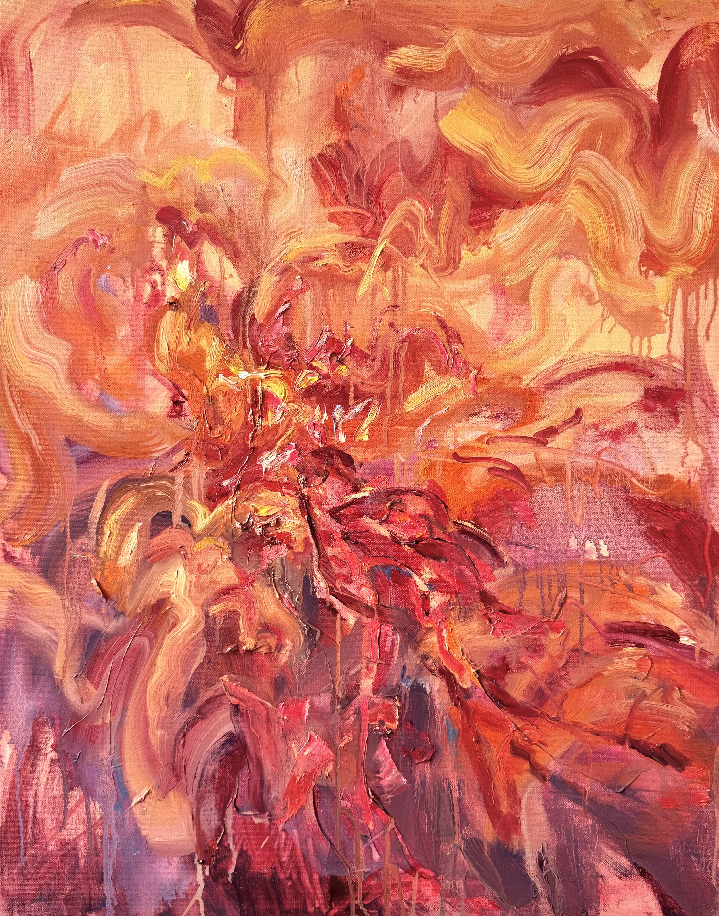 Sun Burst, 30x24 in.