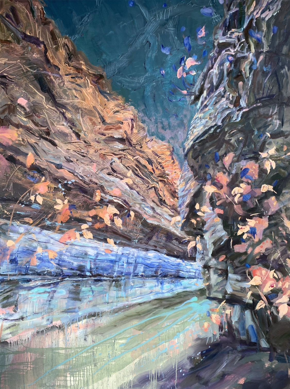 Big Bend River, 48x36 in., sold