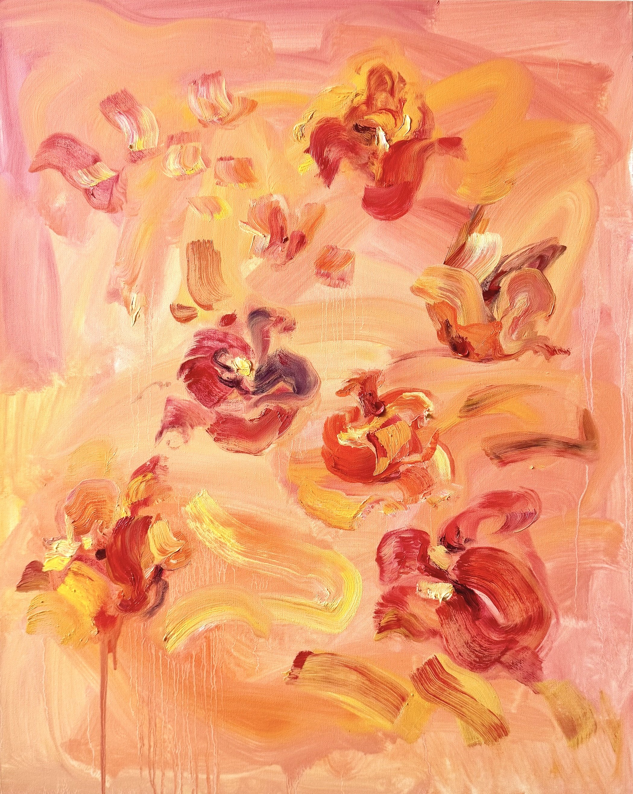 Tulips III, 30x24 in.