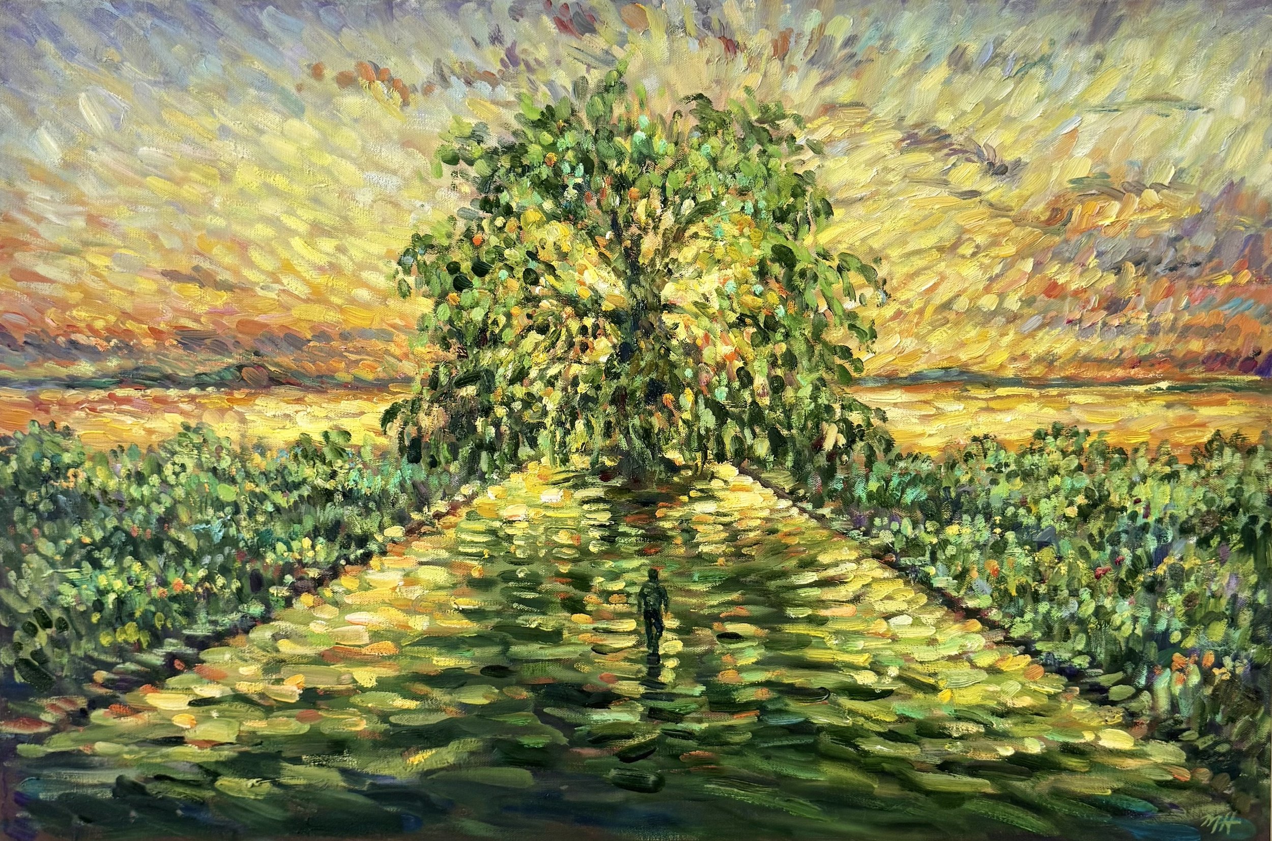 Witnessing, 30x24 in., sold