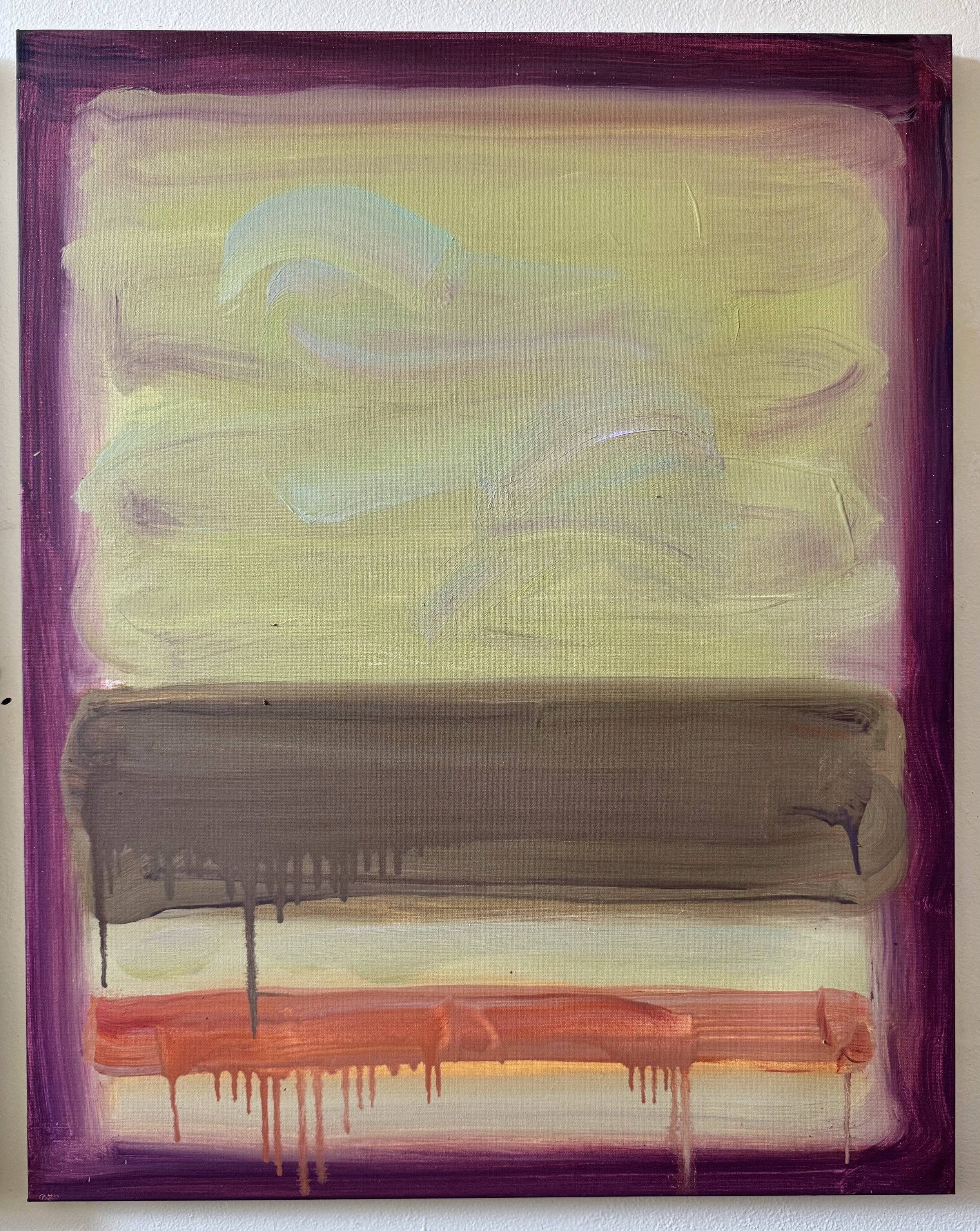 Deep in my Bones, 24x30 in., oil on canvas, $400