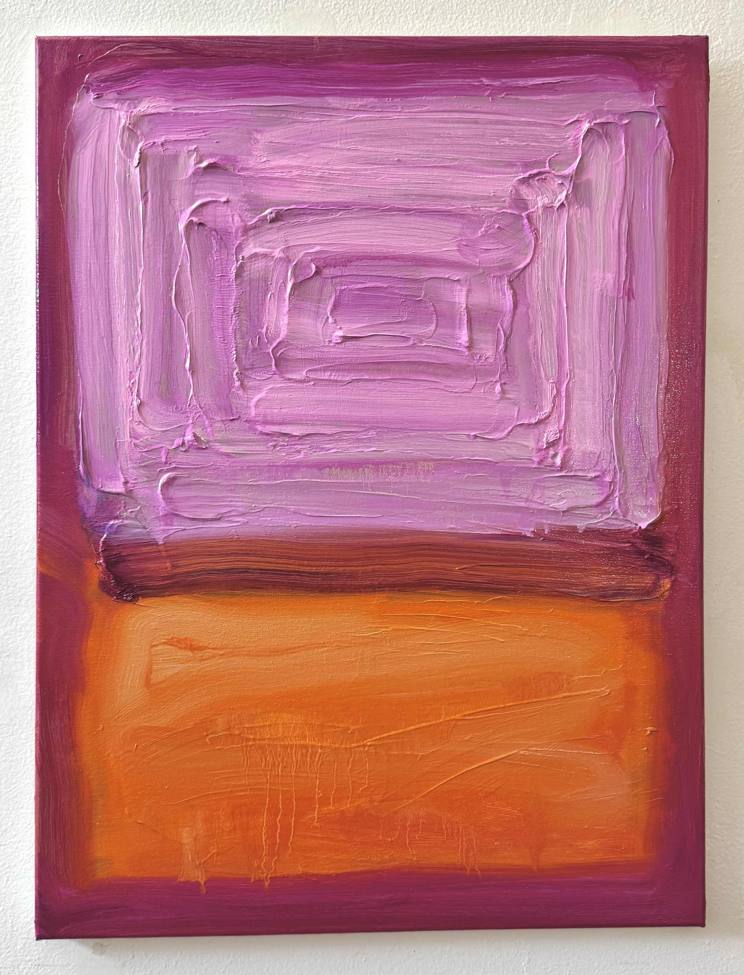 Sky I, 18x24 in., oil on canvas, $200