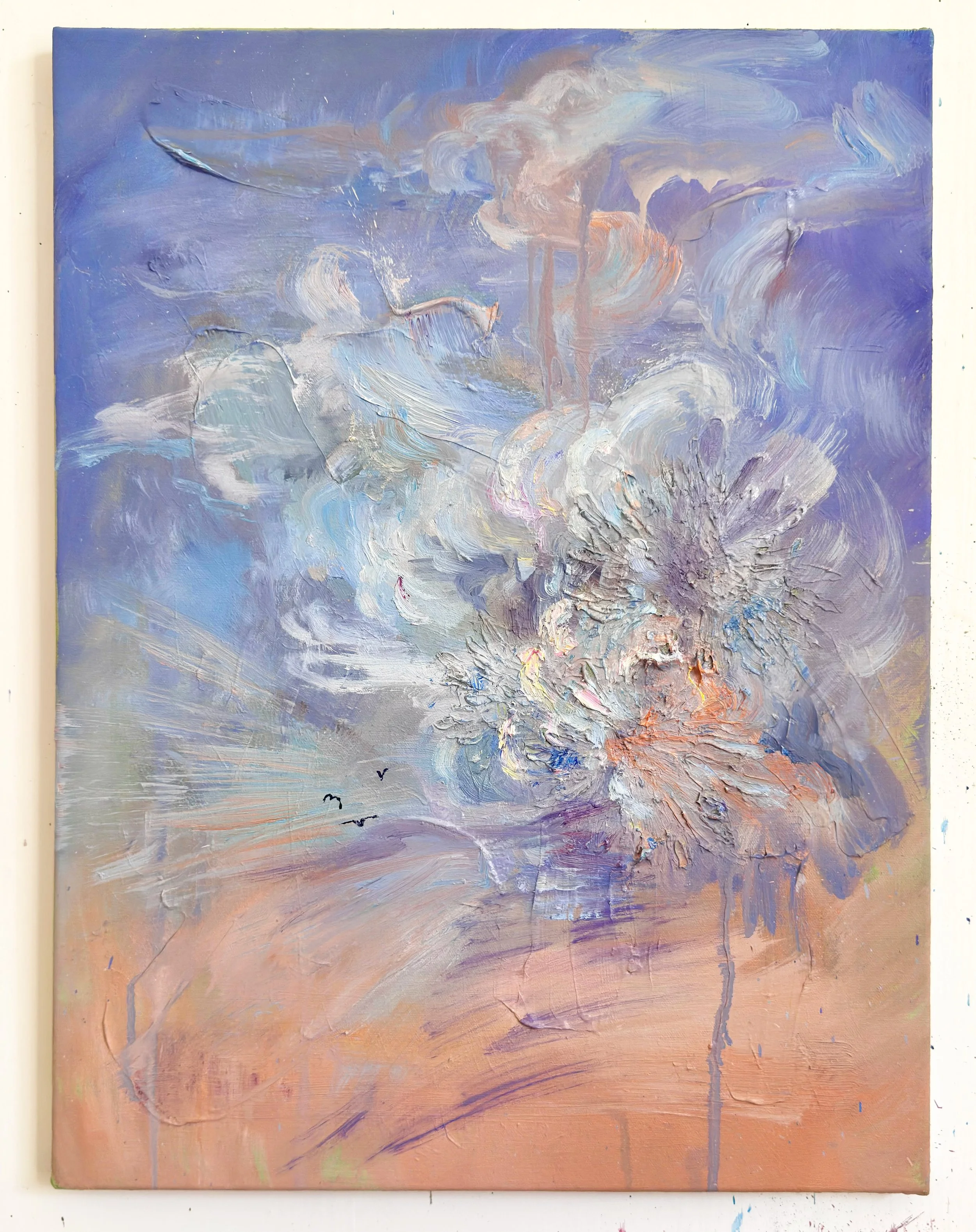 Burst, oil on canvas, 18x24 in., $400