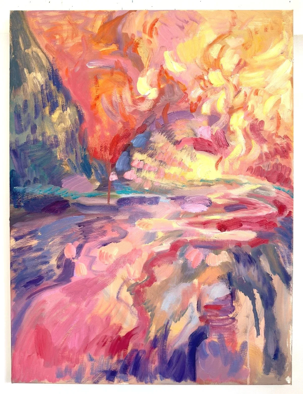 Heatwave, 18x24 in., oil on canvas, $700