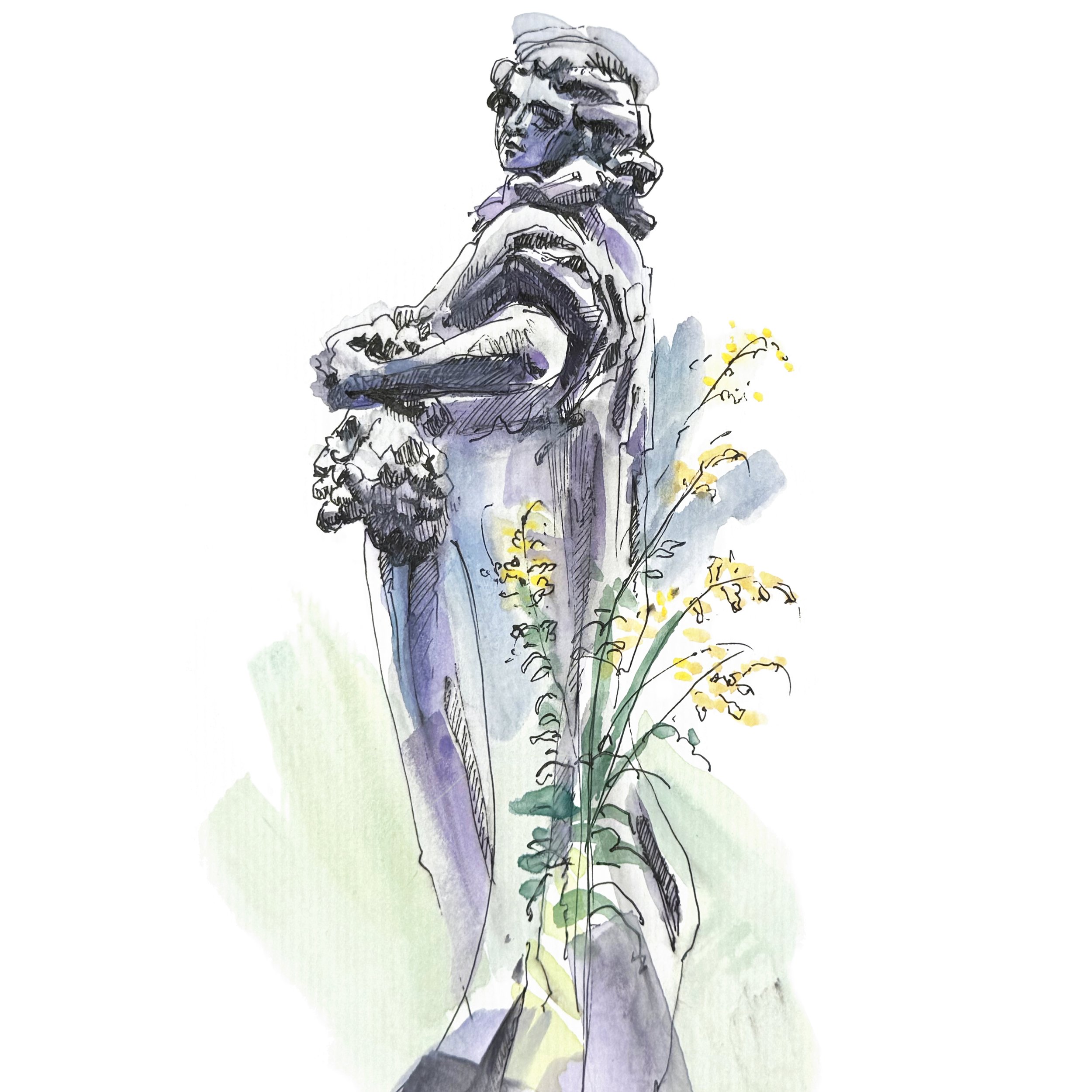 Statue, Elizabeth Street Garden