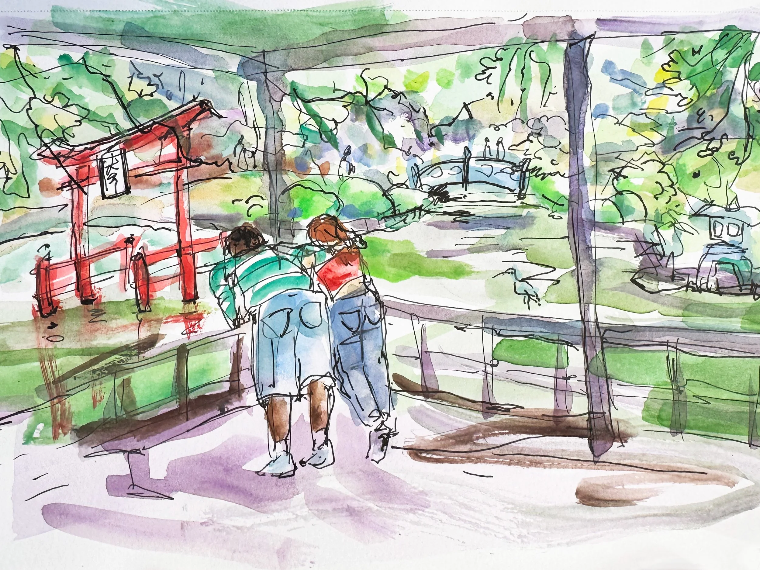 Date at Brooklyn Botanic Garden