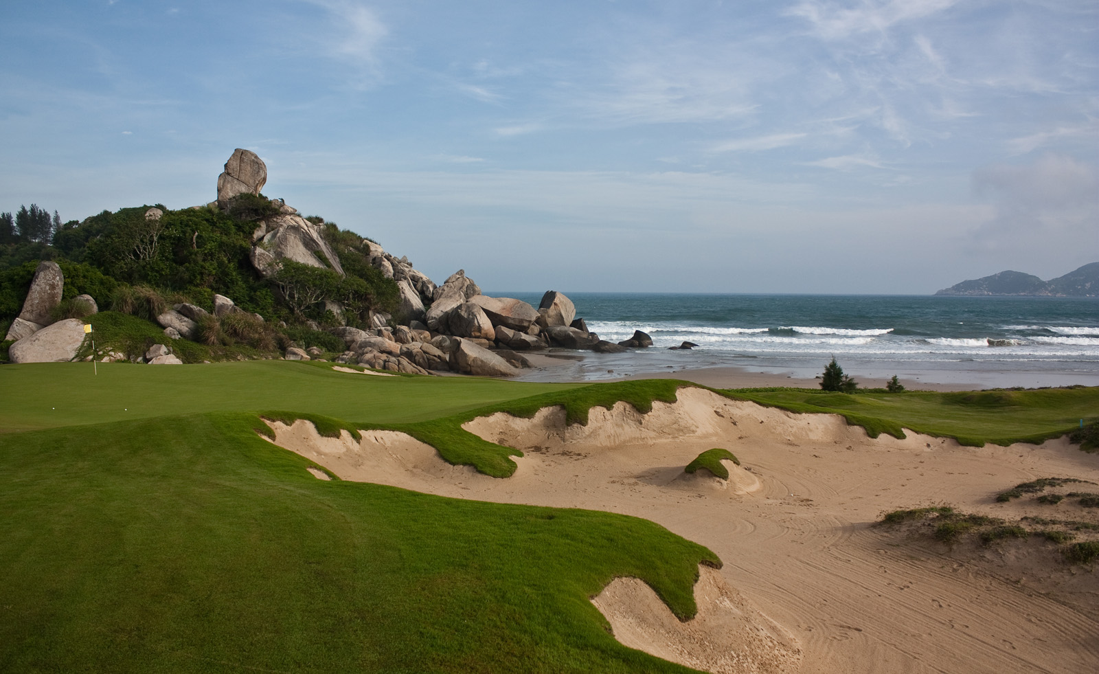 The 17th hole grassed and open for play in 2010
