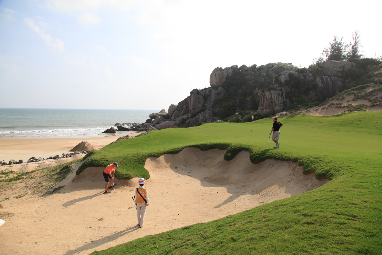 Here is a shot of the 16th hole on the East Course
