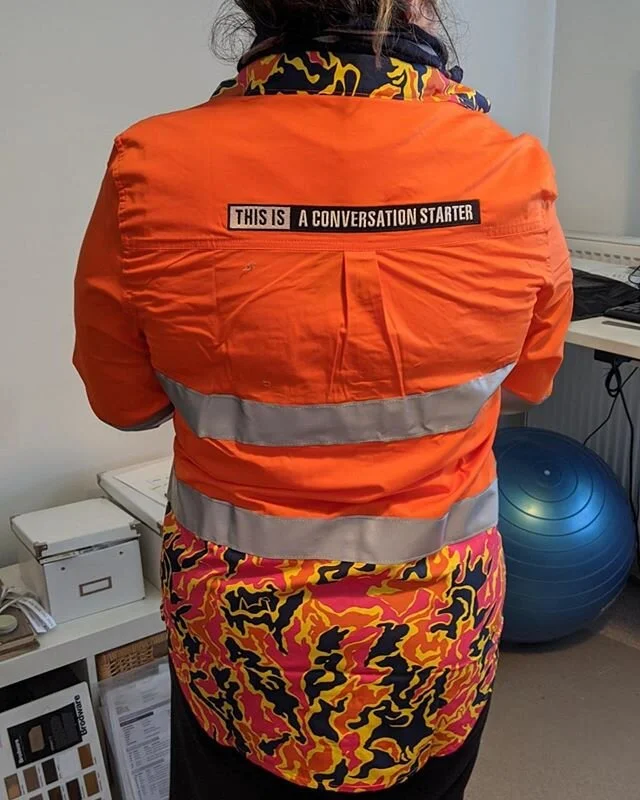 Proud to be supporting @trademutt. With two new projects under construction I was due for a new high viz shirt and came across these guys - amazing cause and amazing designs. Get behind it and start talking about mental health!
#mentalhealth #mentalhealthawareness #thisisaconversationstarter #construction  #buildingindustry #architects