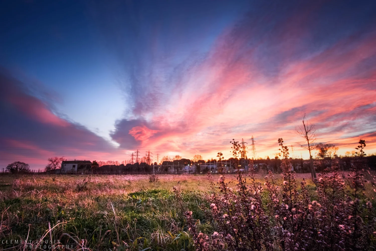 PHOTOGRAPHIE: Lueurs rosées à Montpellier