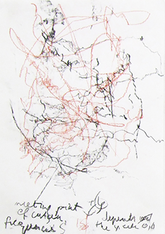 Sapir-Whorf Spot Check Charcoal, Graphite and Crayon on Paper 85 × 60 cm, 2012